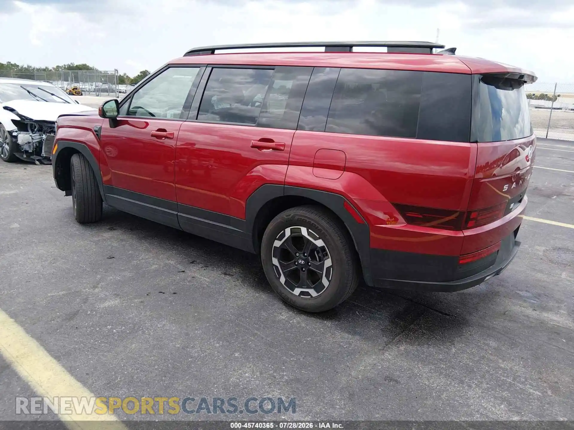 3 Фотография поврежденного автомобиля 5NMP24GL0SH122375 HYUNDAI SANTA FE 2025