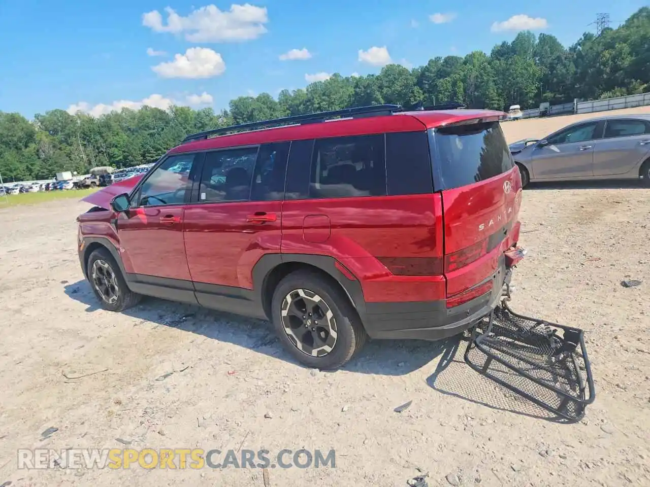 2 fotografías del automóvil dañado 5NMP24GL2SH080596 HYUNDAI SANTA FE 2025