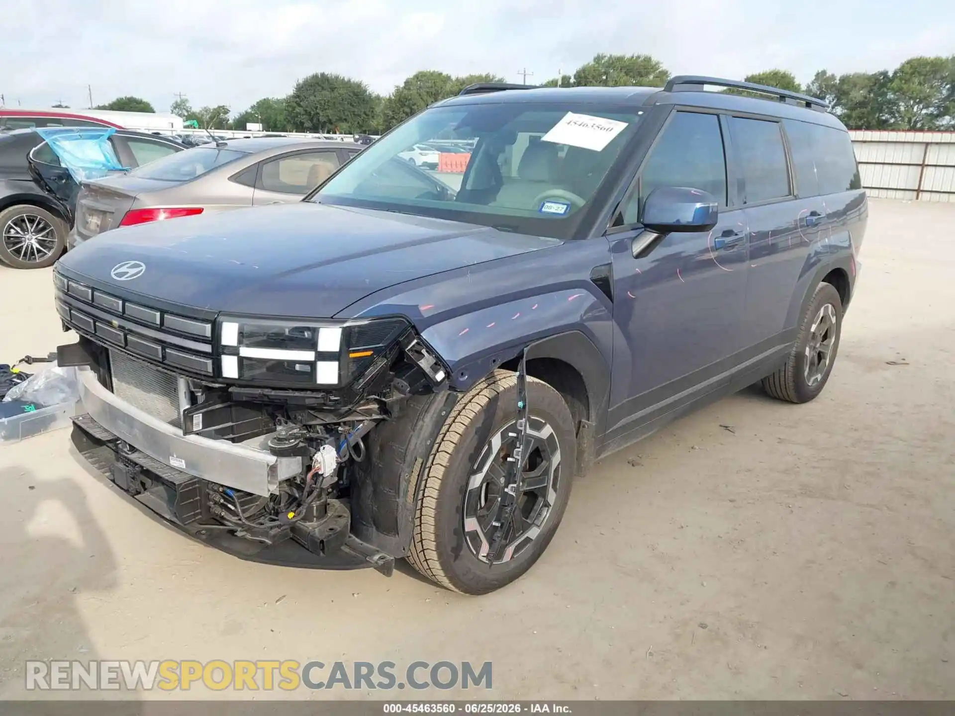 2 Фотография поврежденного автомобиля 5NMP24GL6SH085610 HYUNDAI SANTA FE 2025