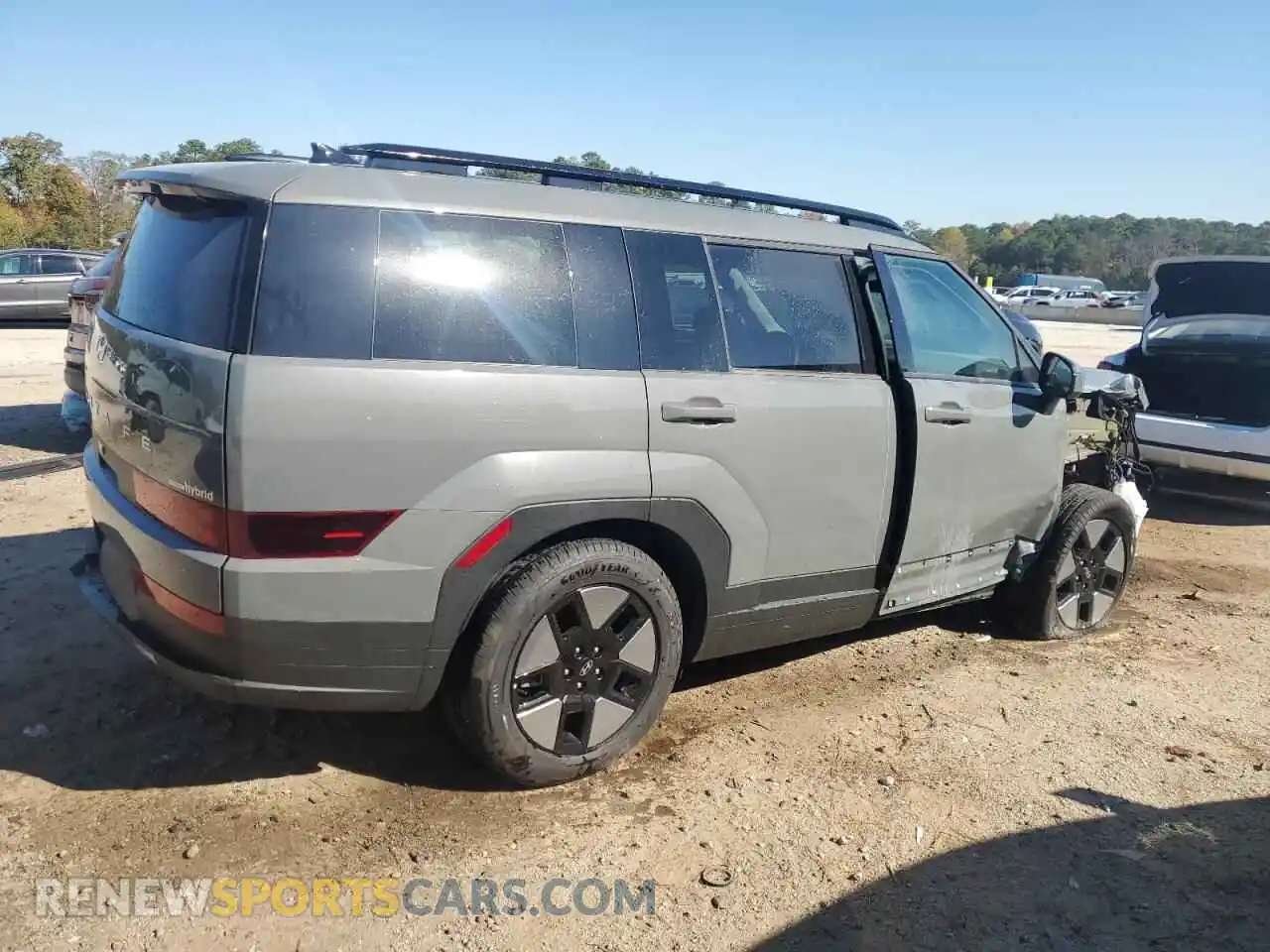 3 fotografías del automóvil dañado 5NMP2DG19SH031717 HYUNDAI SANTA FE 2025