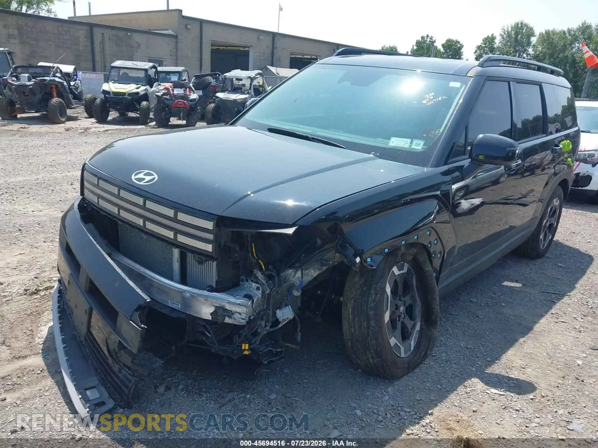 2 Фотография поврежденного автомобиля 5NMP2DGL0SH079267 HYUNDAI SANTA FE 2025