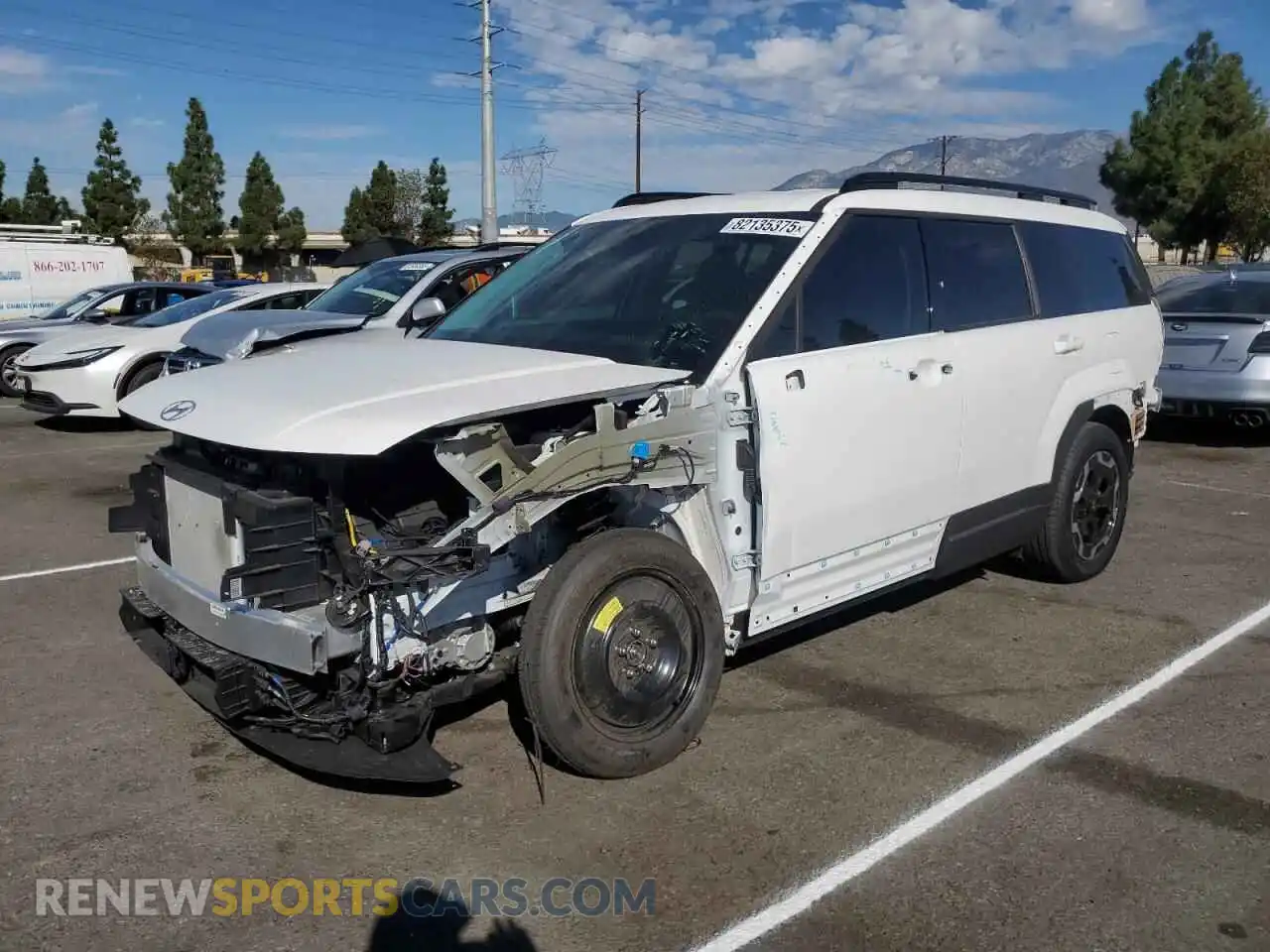 1 Photograph of a damaged car 5NMP2DGL5SH111131 HYUNDAI SANTA FE 2025