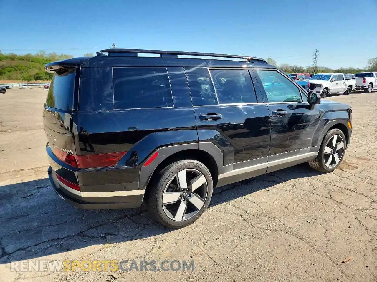 3 Фотография поврежденного автомобиля 5NMP3DG19SH021640 HYUNDAI SANTA FE 2025