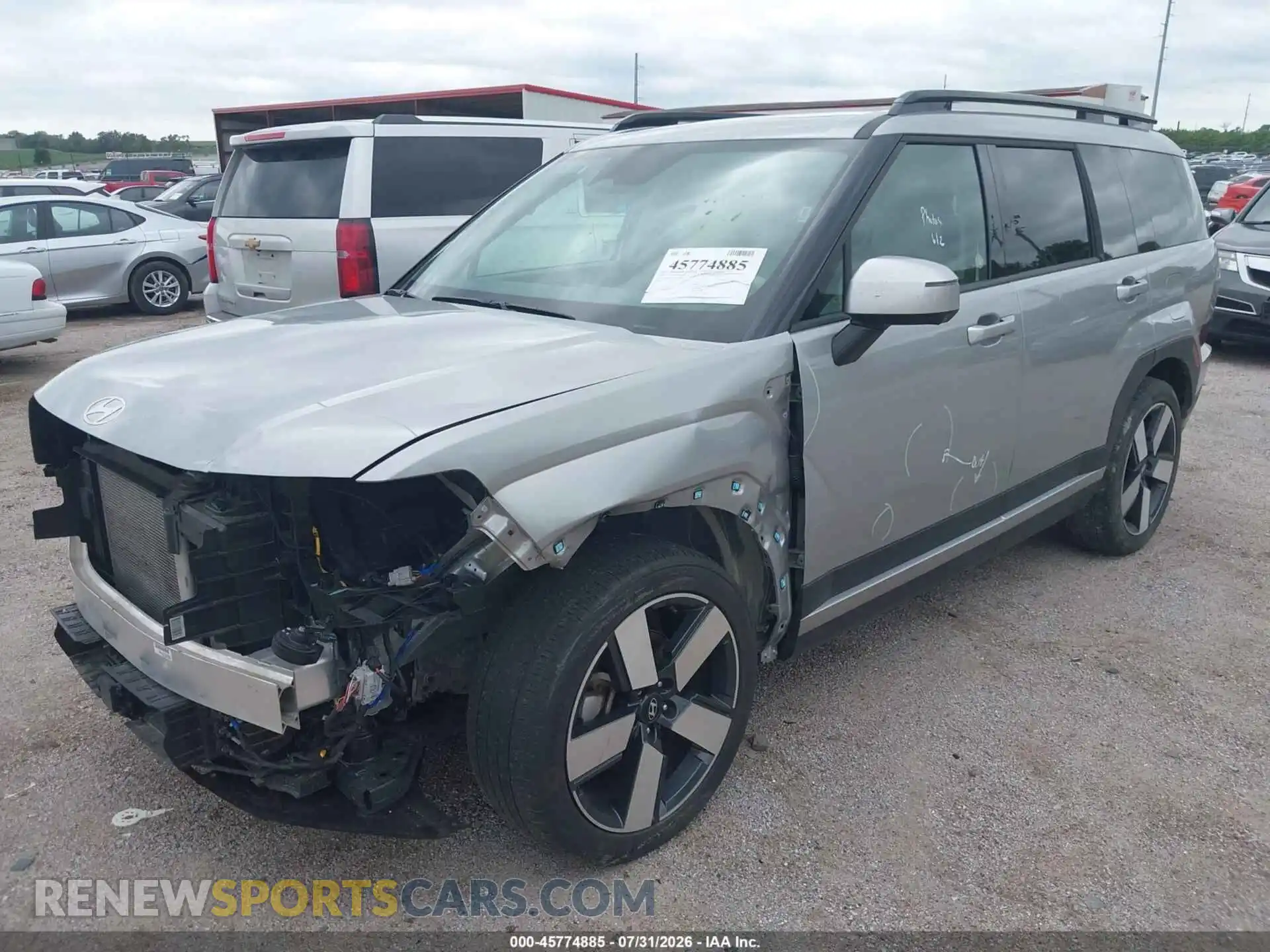 2 Фотография поврежденного автомобиля 5NMP44GL0SH140692 HYUNDAI SANTA FE 2025