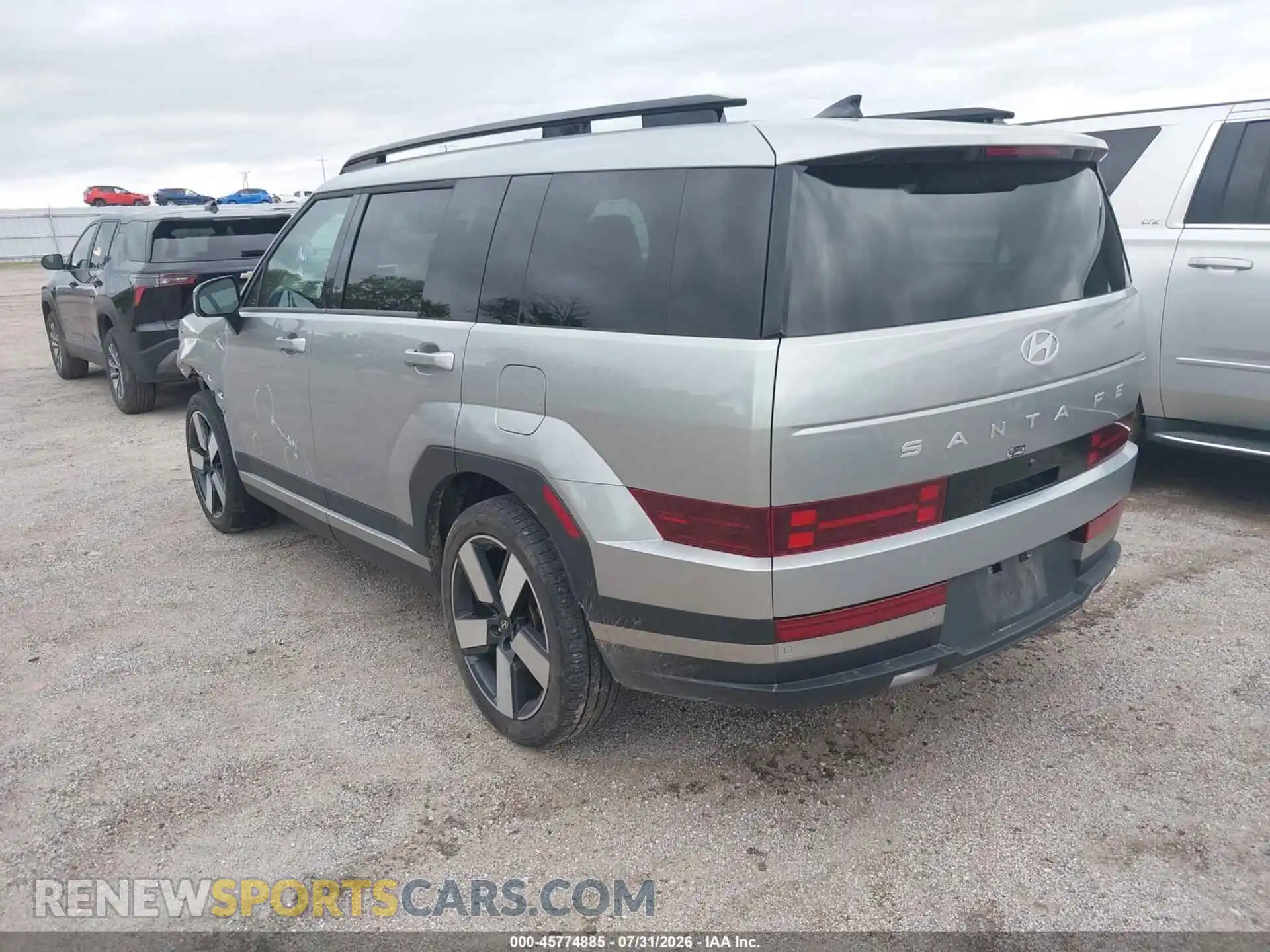 3 Фотография поврежденного автомобиля 5NMP44GL0SH140692 HYUNDAI SANTA FE 2025