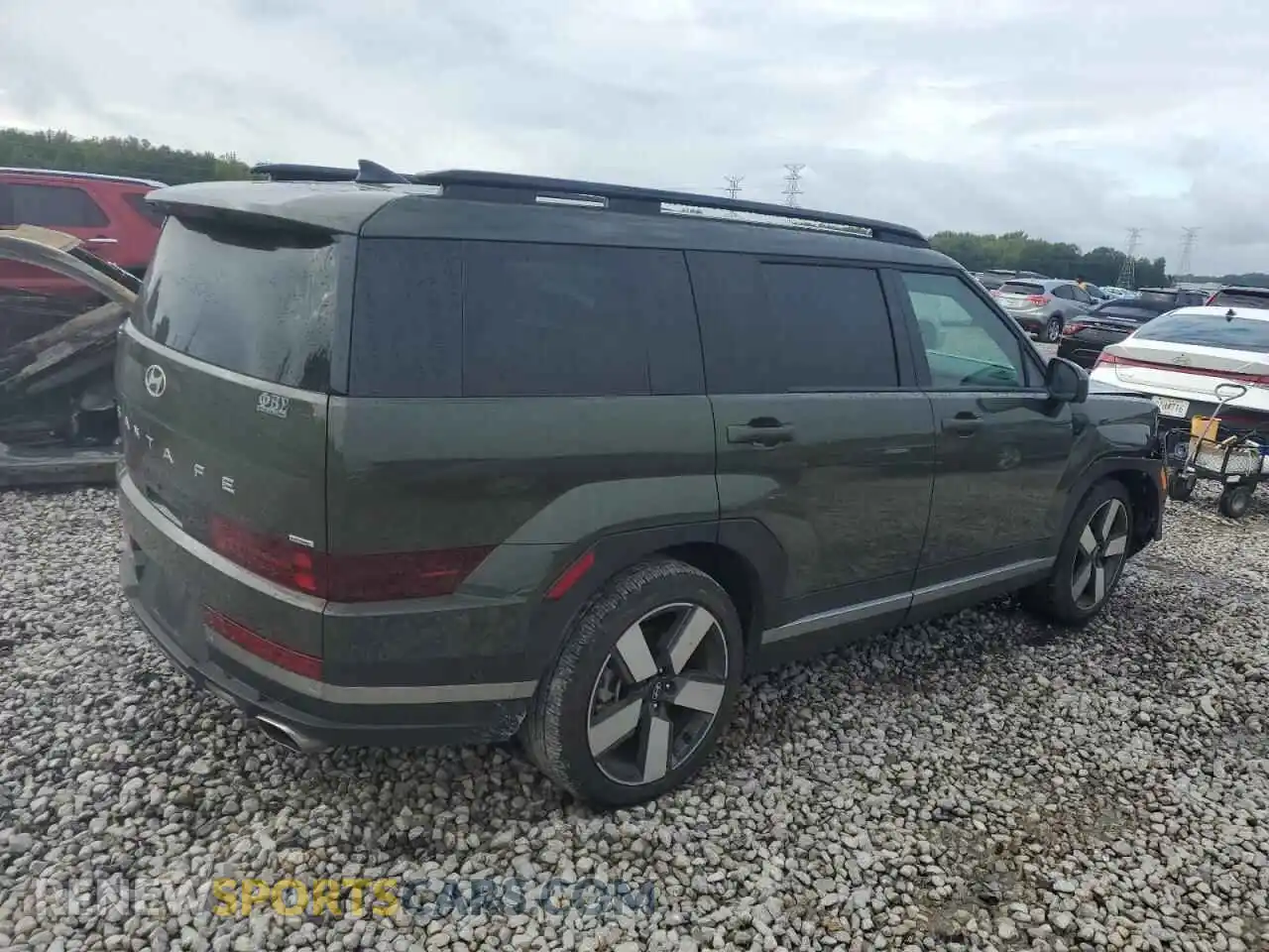 3 Фотография поврежденного автомобиля 5NMP4DGL7SH093239 HYUNDAI SANTA FE 2025