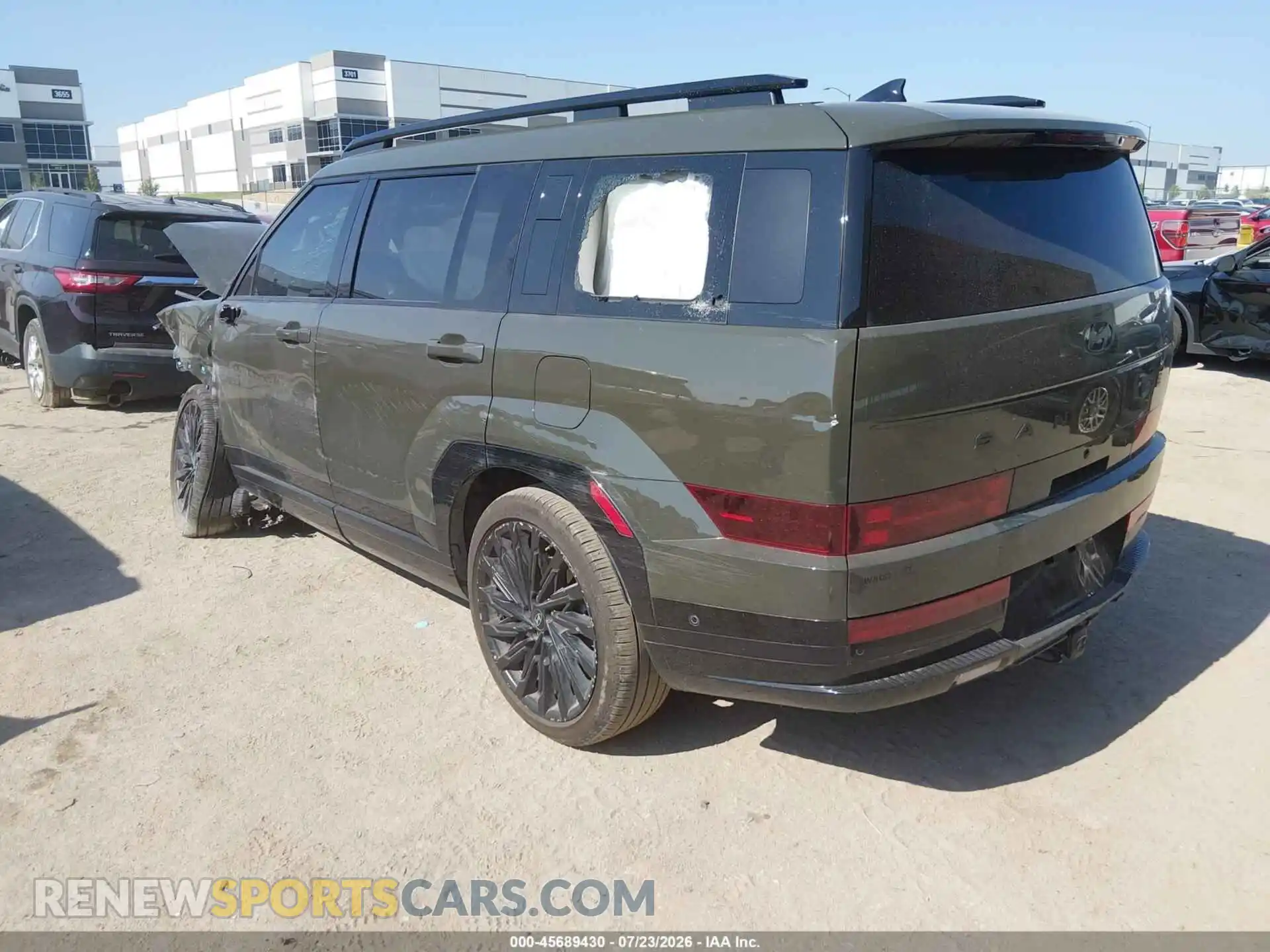 3 Фотография поврежденного автомобиля 5NMP54GL9SH100169 HYUNDAI SANTA FE 2025
