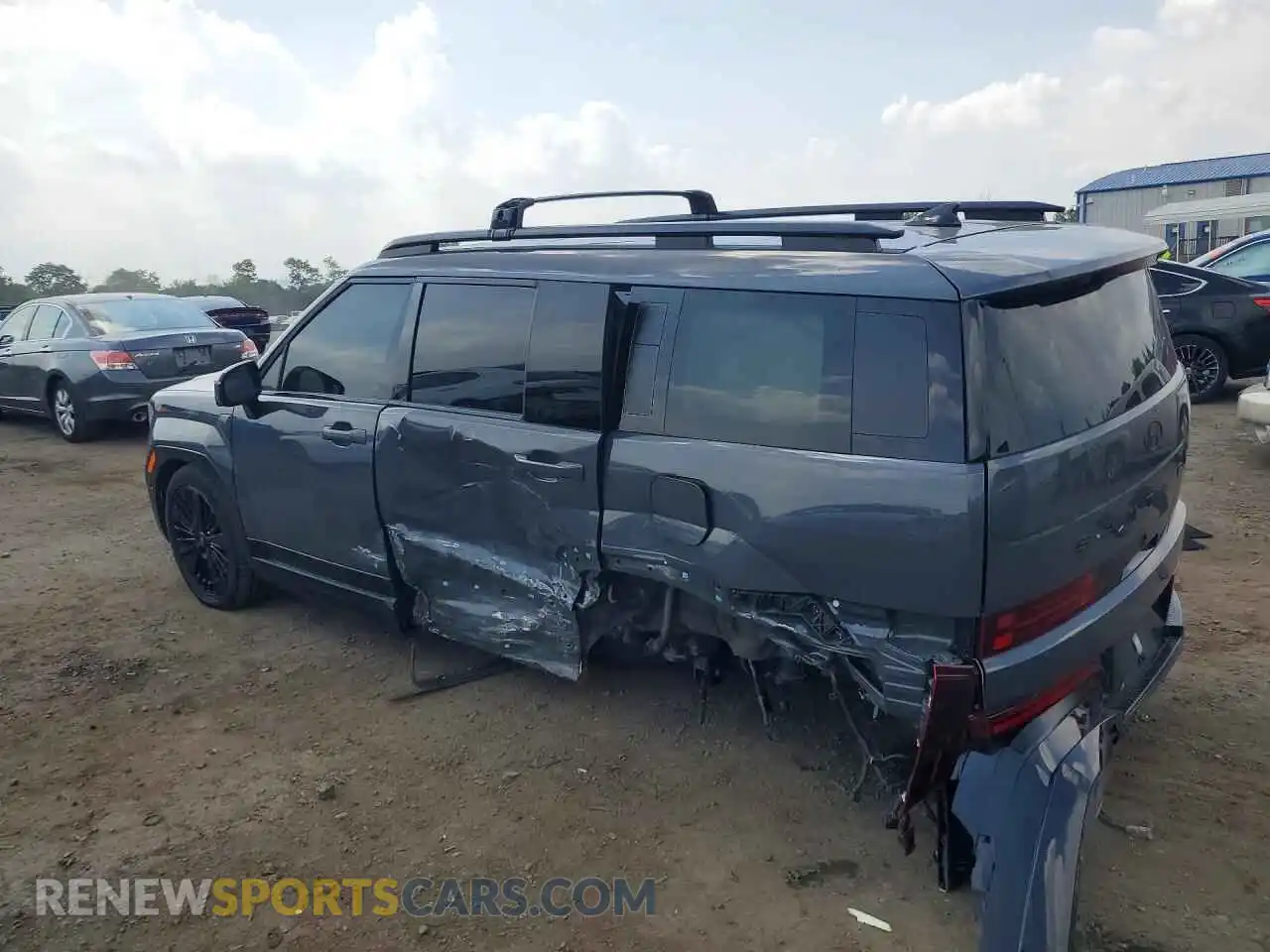 2 Photograph of a damaged car 5NMP5DG19SH050615 HYUNDAI SANTA FE 2025