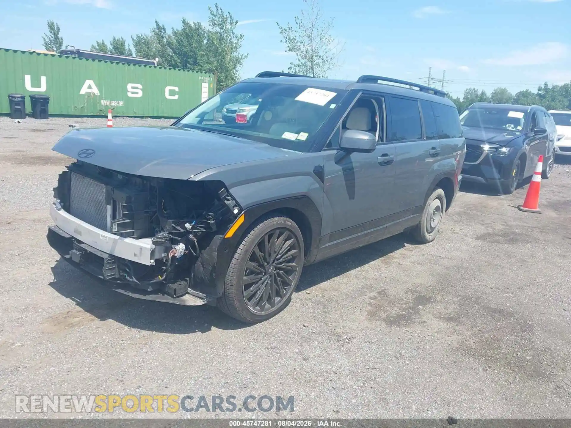 2 Фотография поврежденного автомобиля 5NMP5DGL2SH130078 HYUNDAI SANTA FE 2025