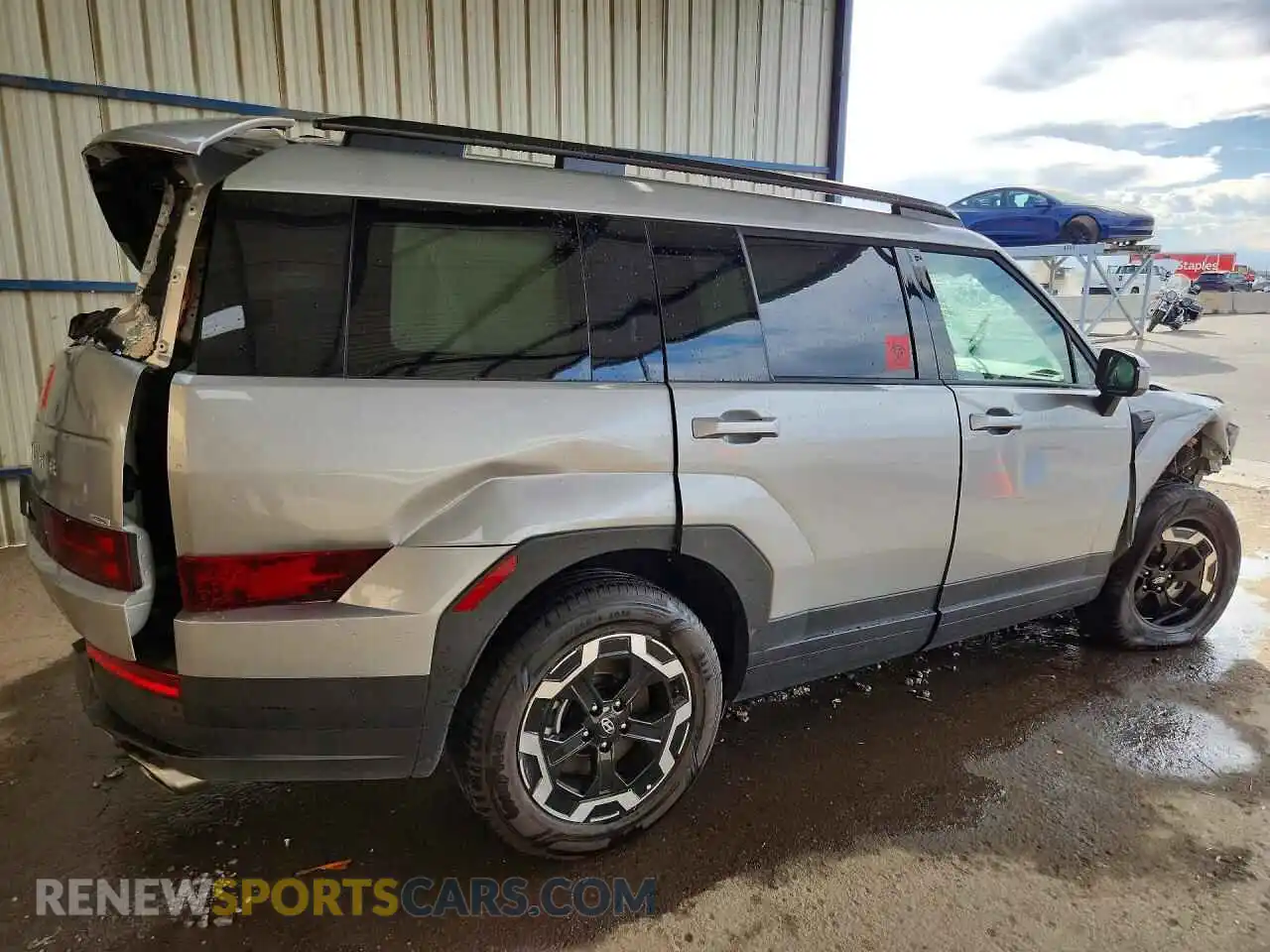 3 fotografías del automóvil dañado 5NMP2DGL9TH197237 HYUNDAI SANTA FE 2026