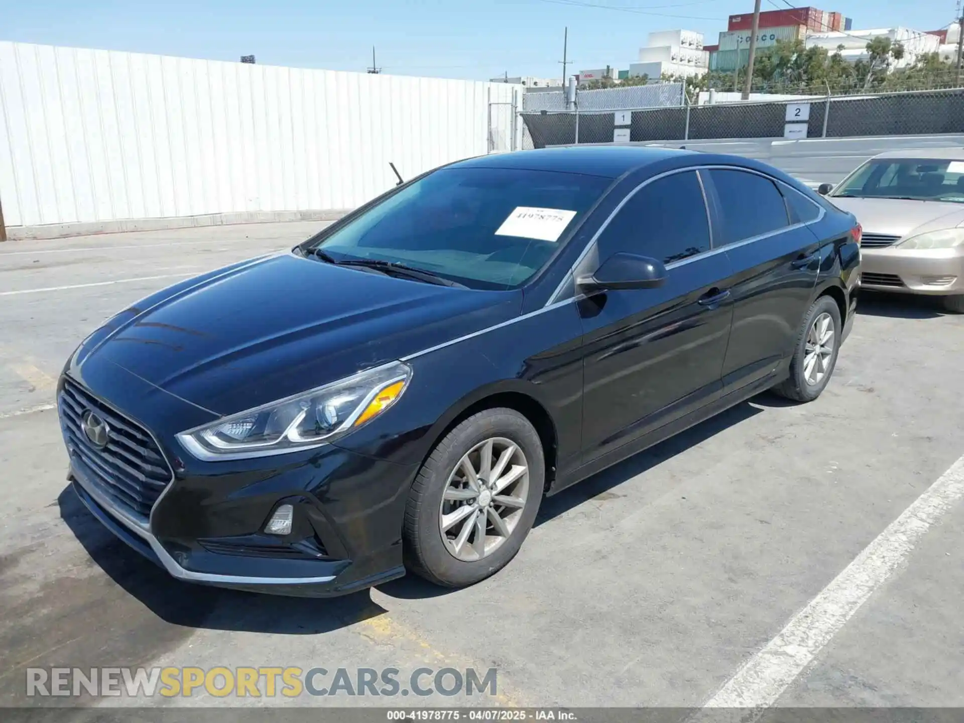 2 Photograph of a damaged car 5NPE24AF3KH774484 HYUNDAI SONATA 2019