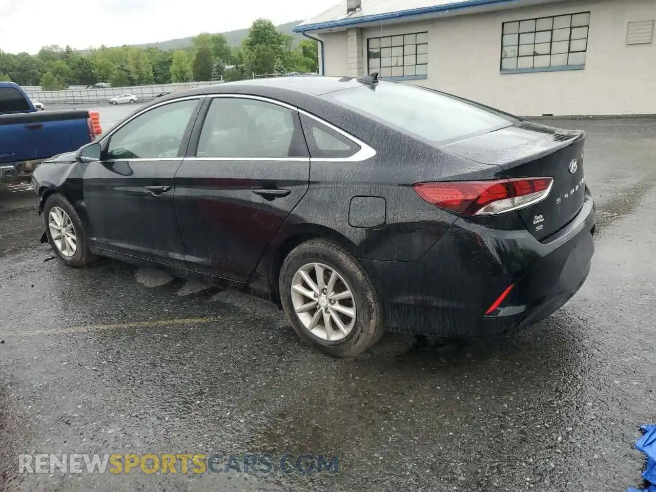 2 Photograph of a damaged car 5NPE24AF3KH786344 HYUNDAI SONATA 2019
