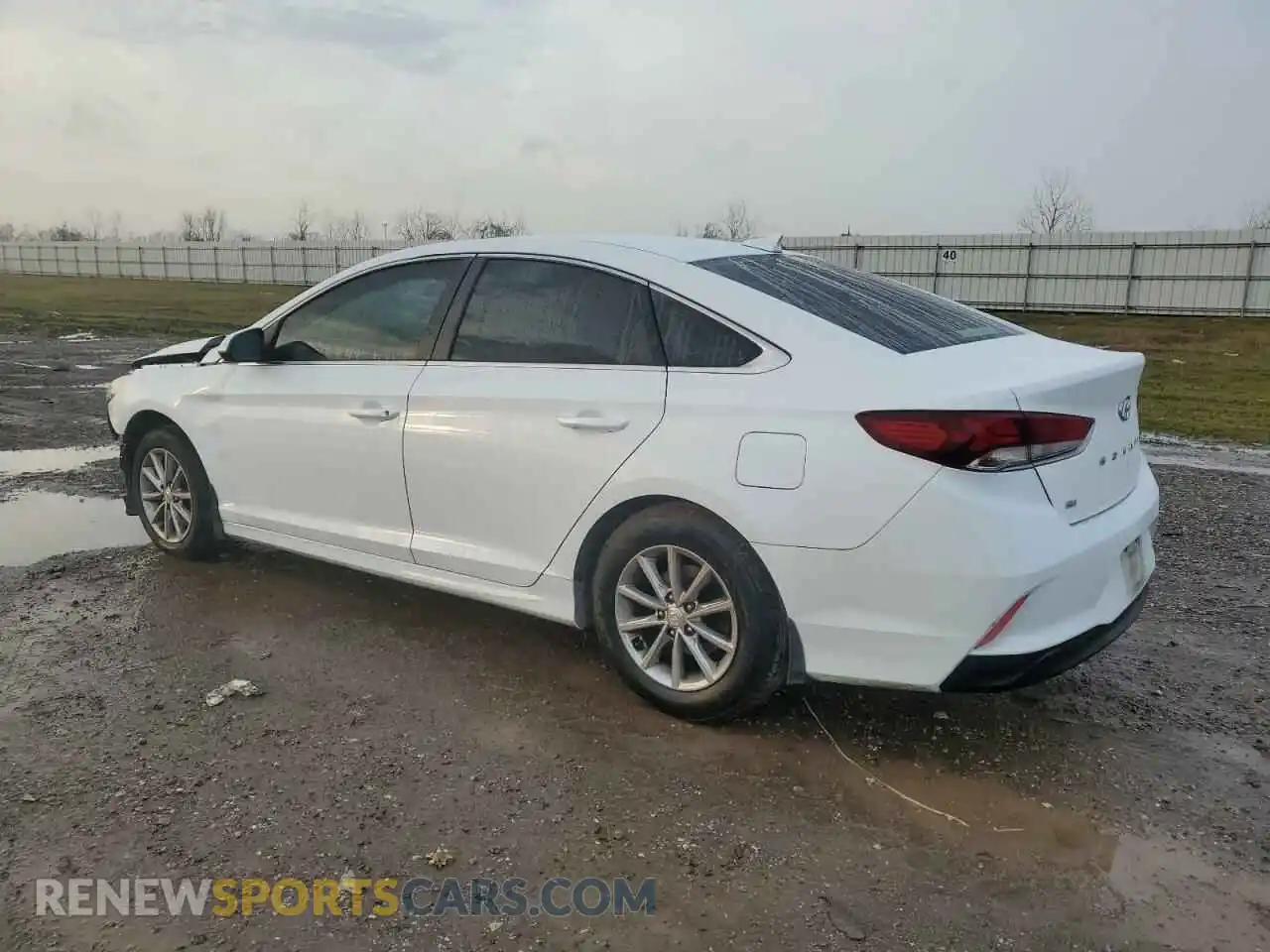 2 Photograph of a damaged car 5NPE24AF3KH791303 HYUNDAI SONATA 2019