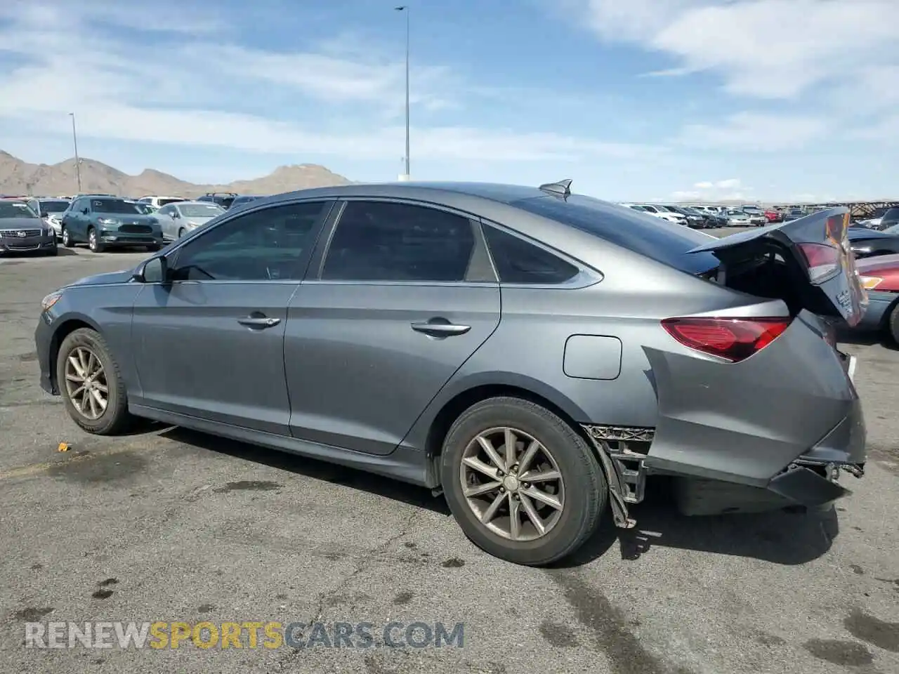 2 Photograph of a damaged car 5NPE24AF4KH751120 HYUNDAI SONATA 2019