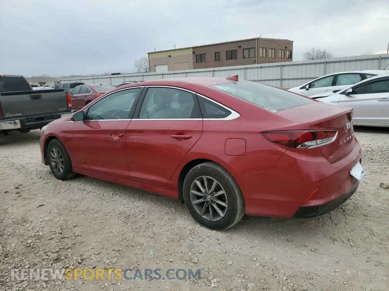 2 Photograph of a damaged car 5NPE24AF4KH799457 HYUNDAI SONATA 2019