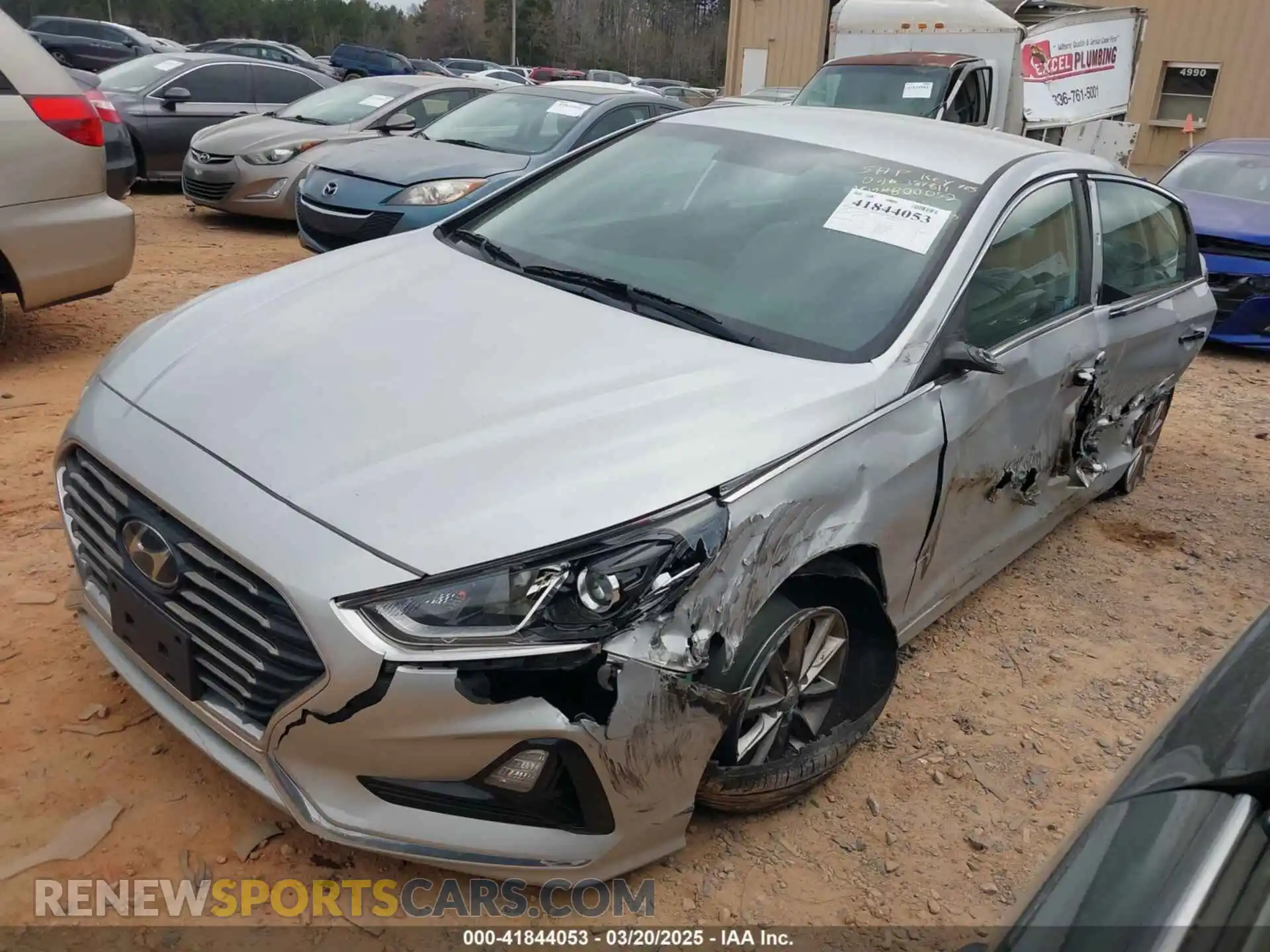 2 fotografías del automóvil dañado 5NPE24AF7KH800052 HYUNDAI SONATA 2019