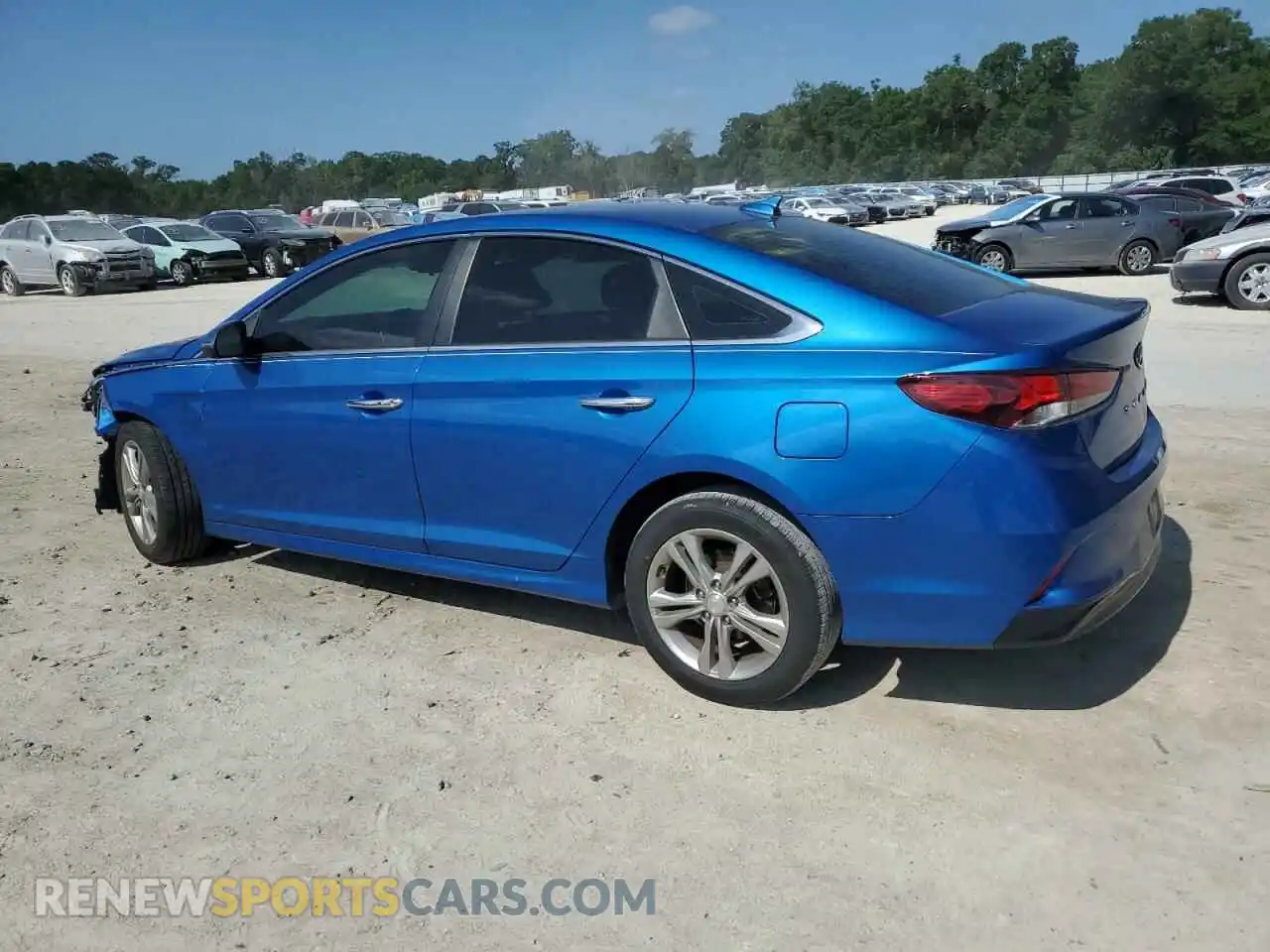 2 Фотография поврежденного автомобиля 5NPE34AF0KH750219 HYUNDAI SONATA 2019