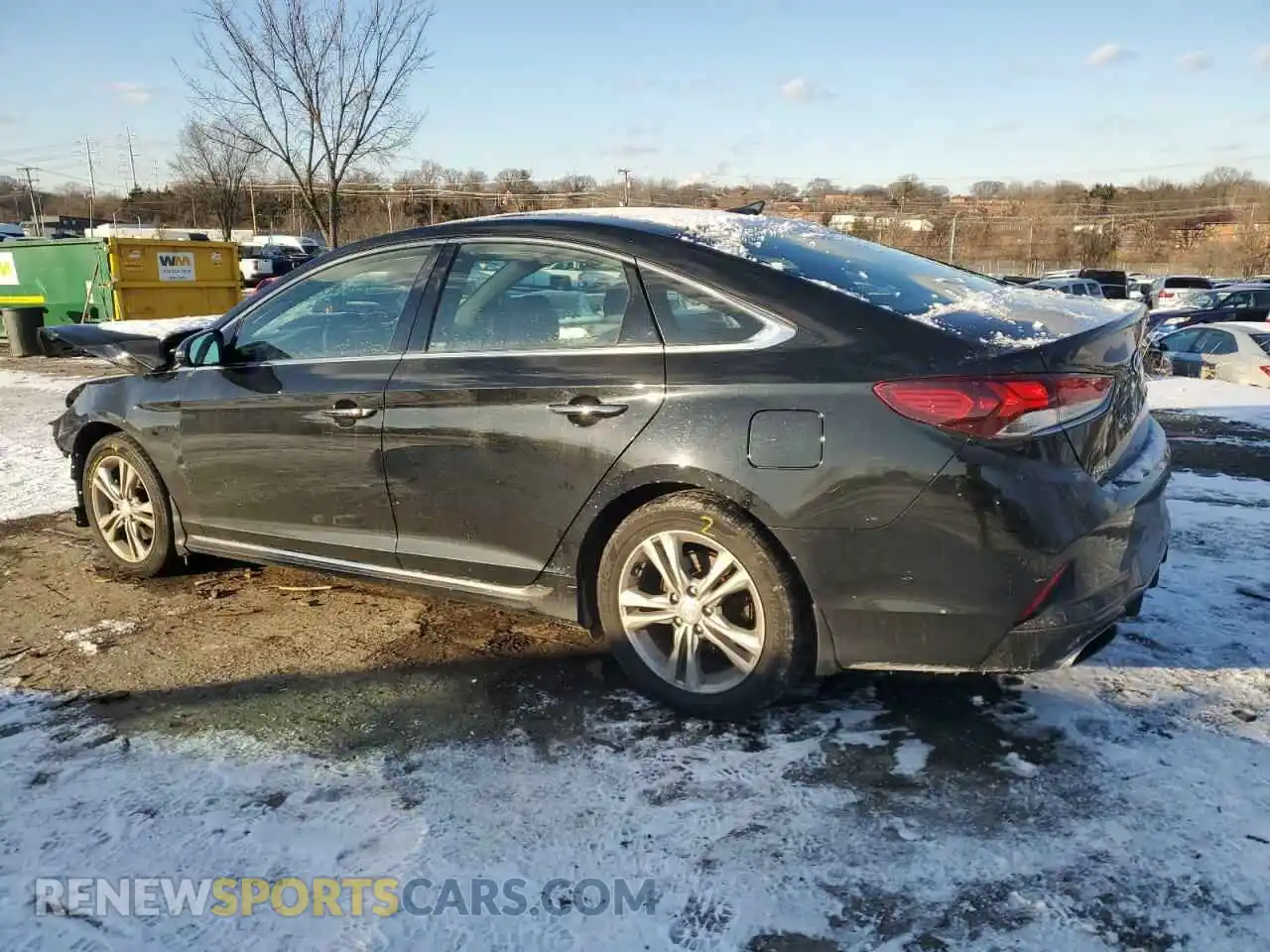 2 Photograph of a damaged car 5NPE34AF6KH773259 HYUNDAI SONATA 2019