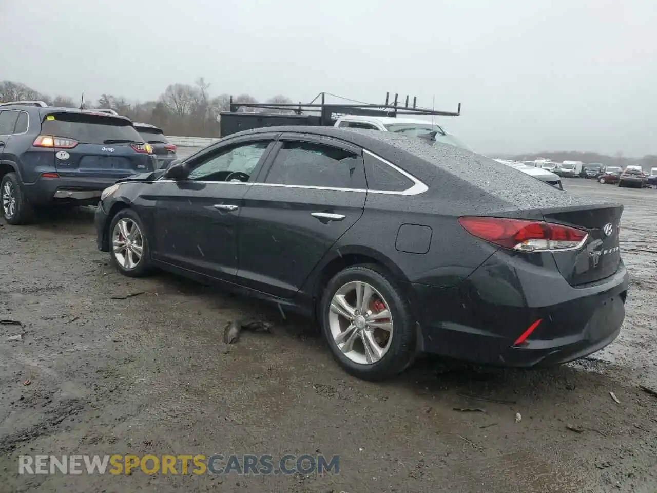 2 fotografías del automóvil dañado 5NPE34AF7KH806852 HYUNDAI SONATA 2019