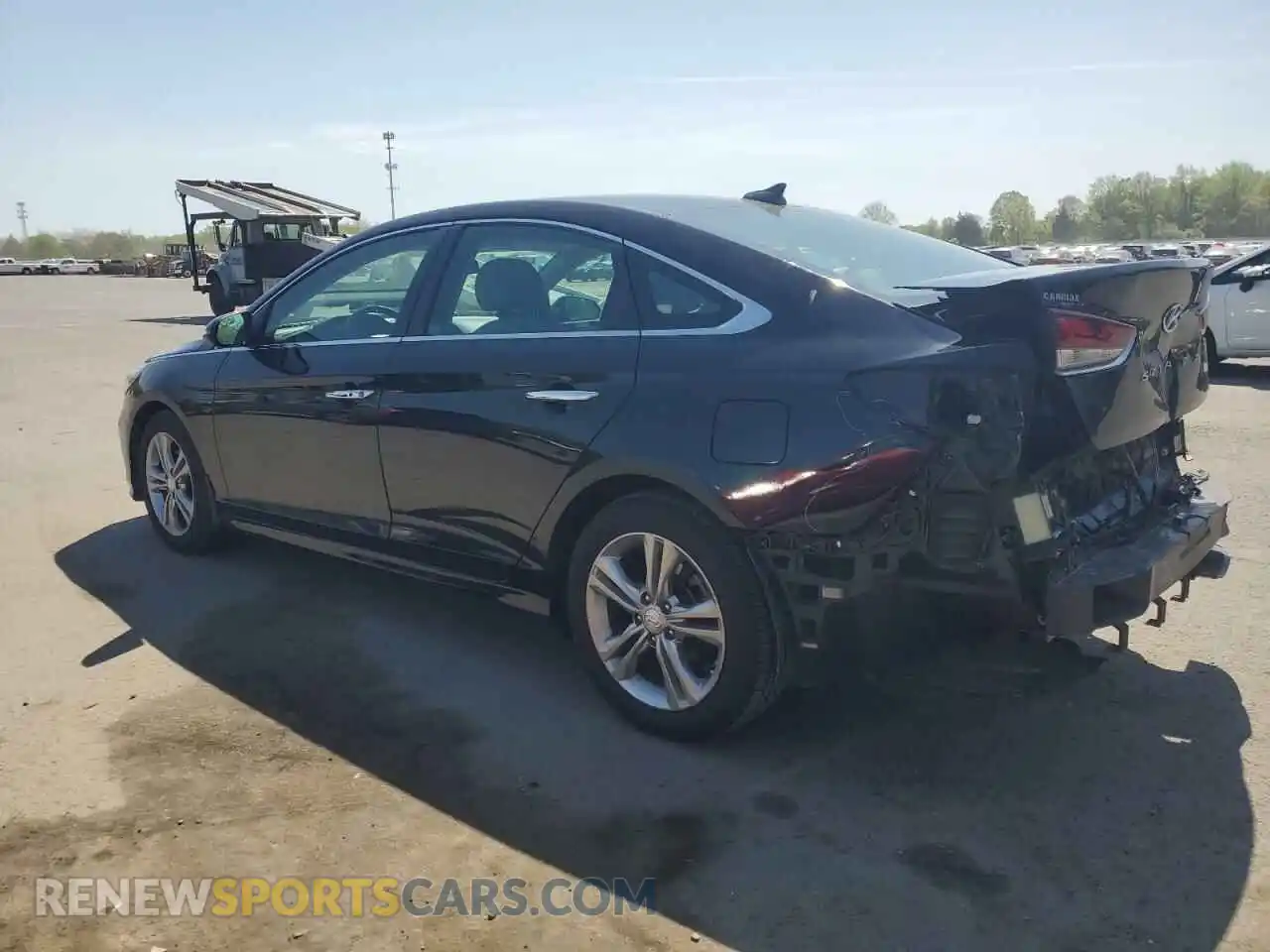 2 Photograph of a damaged car 5NPE34AF8KH802017 HYUNDAI SONATA 2019