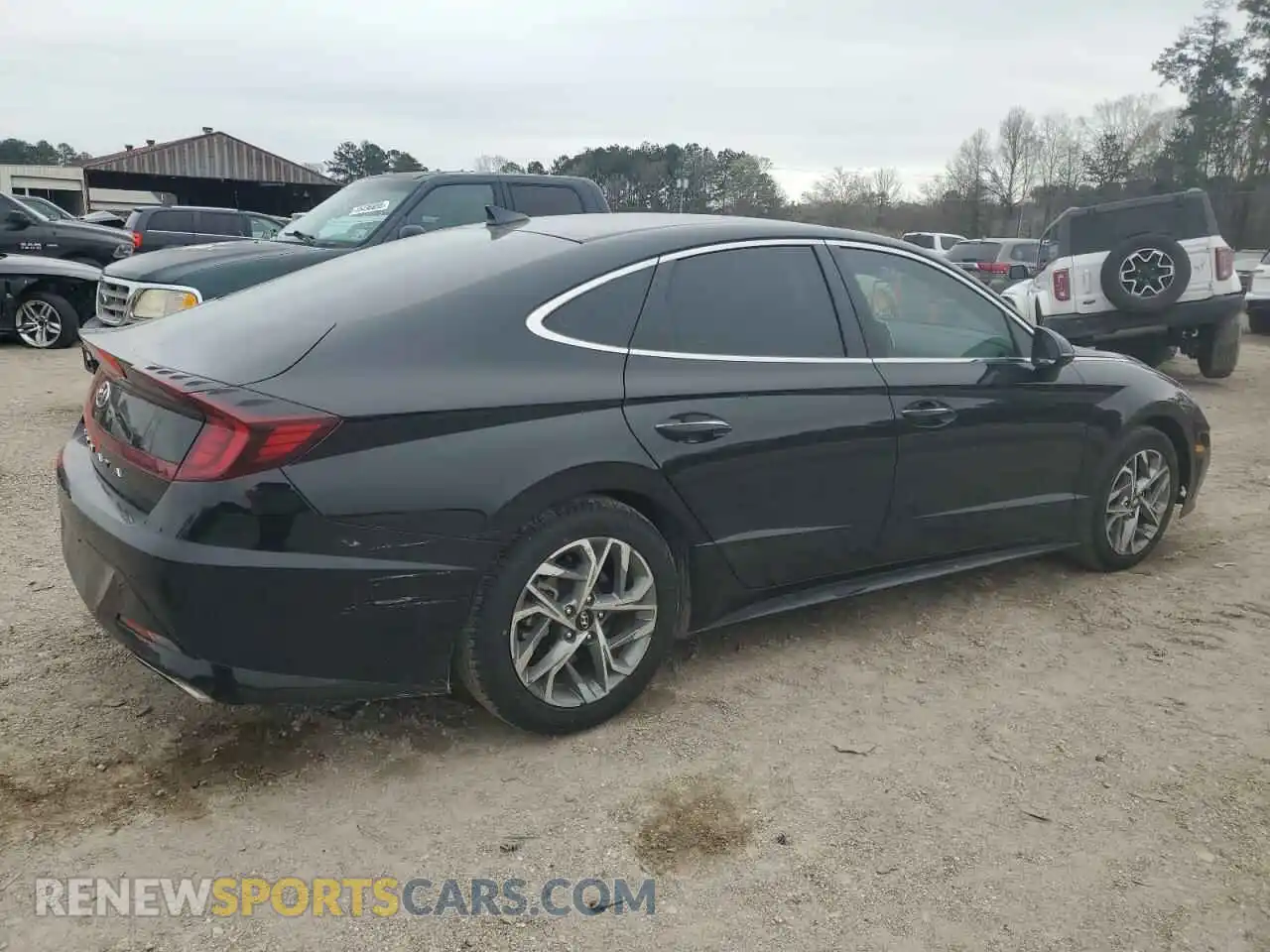 3 fotografías del automóvil dañado 5NPEF4JA2LH030708 HYUNDAI SONATA 2020