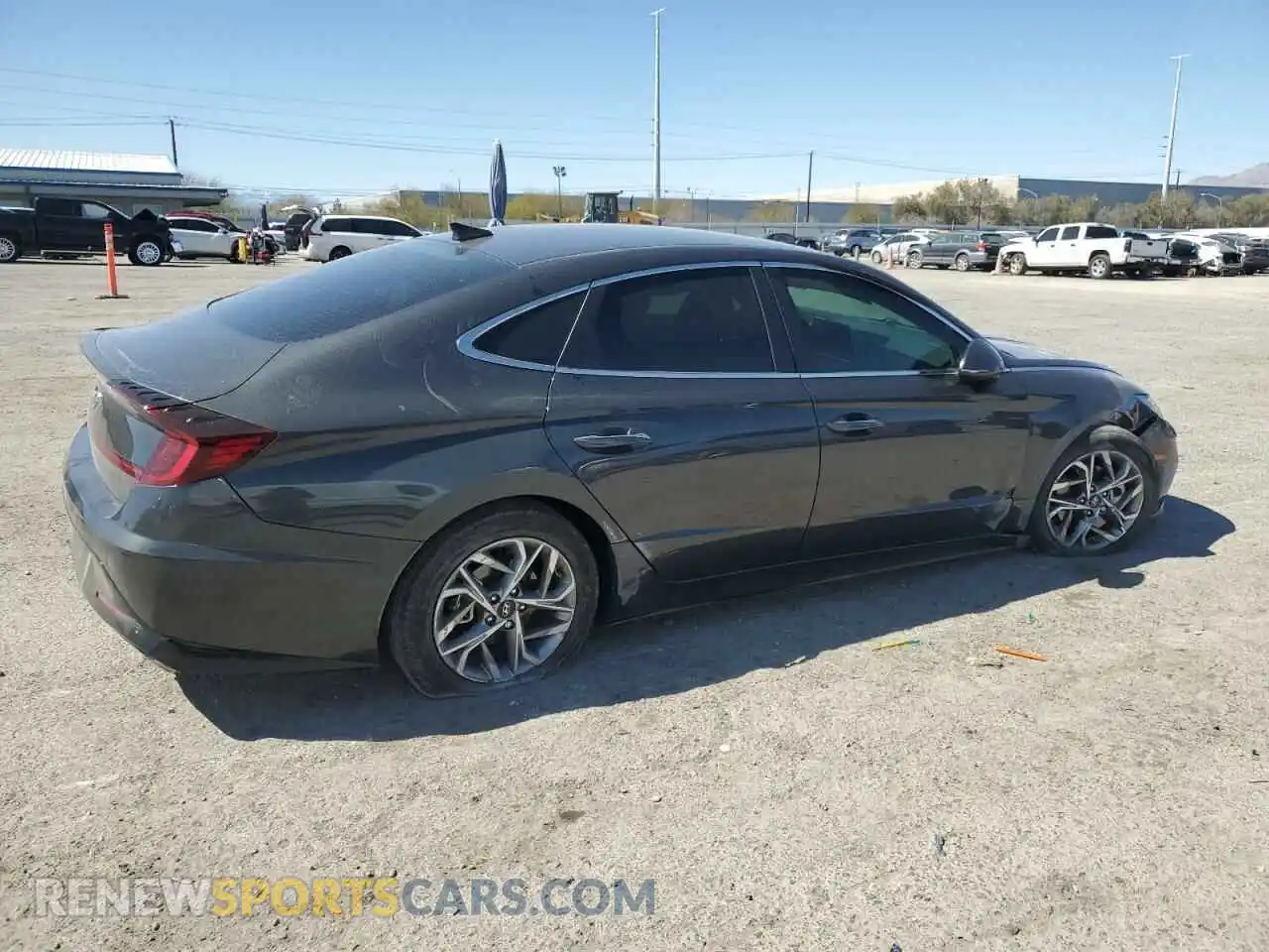 3 fotografías del automóvil dañado 5NPEF4JA2LH053244 HYUNDAI SONATA 2020