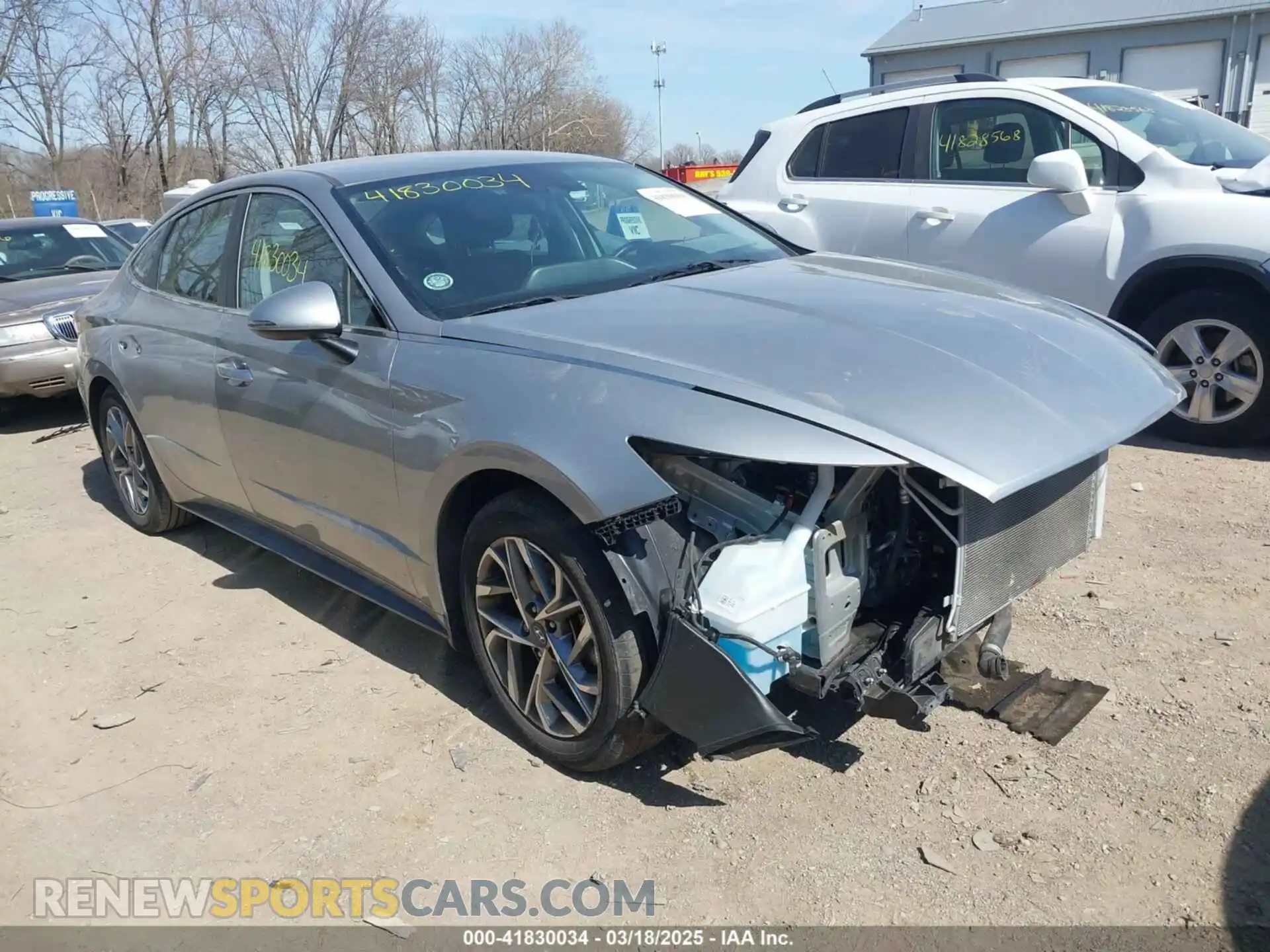 1 Фотография поврежденного автомобиля 5NPEF4JA2LH060078 HYUNDAI SONATA 2020