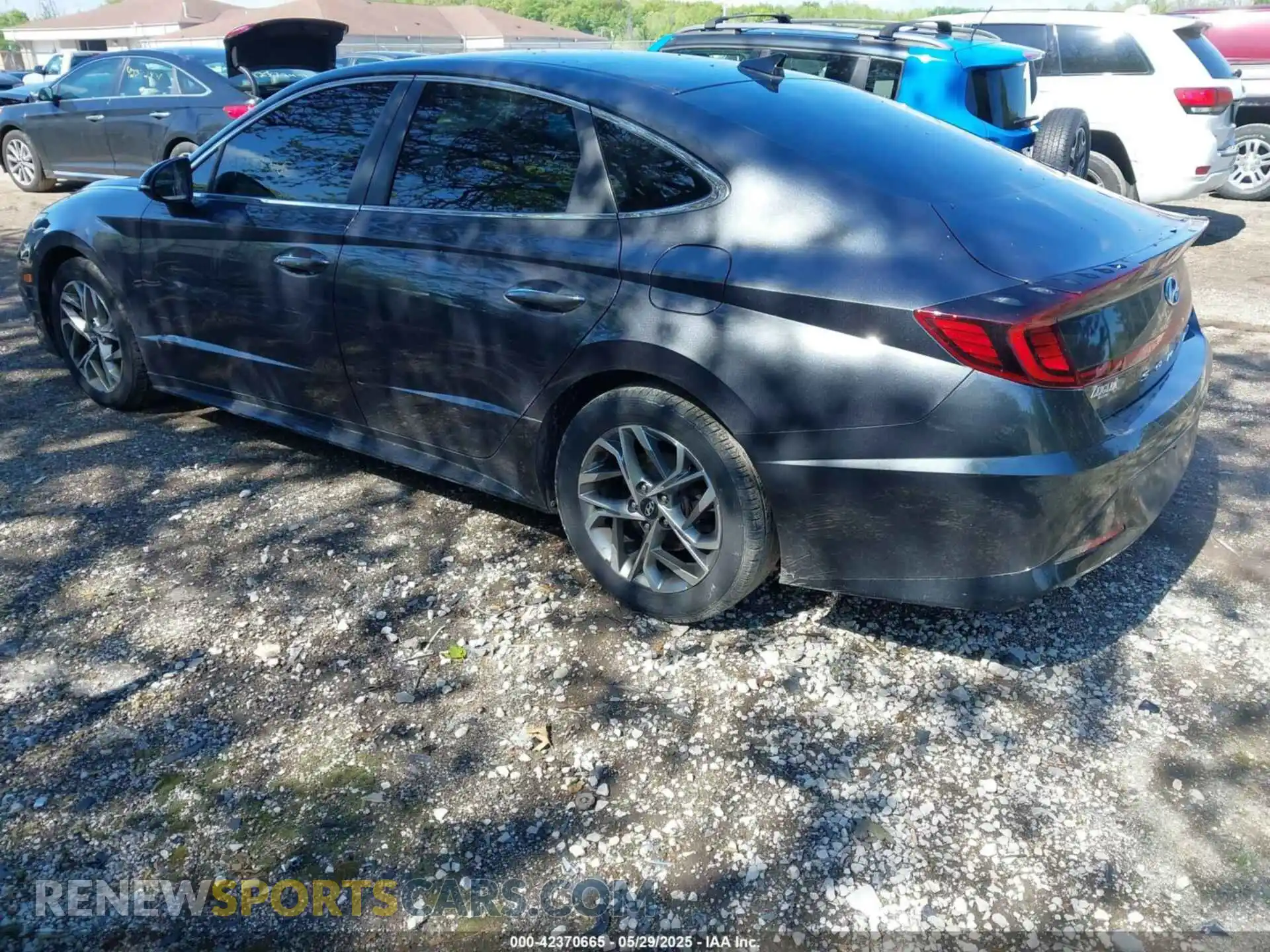 3 Photograph of a damaged car 5NPEF4JAXLH035736 HYUNDAI SONATA 2020