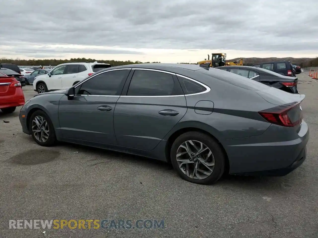 2 Фотография поврежденного автомобиля 5NPEF4JAXLH062063 HYUNDAI SONATA 2020