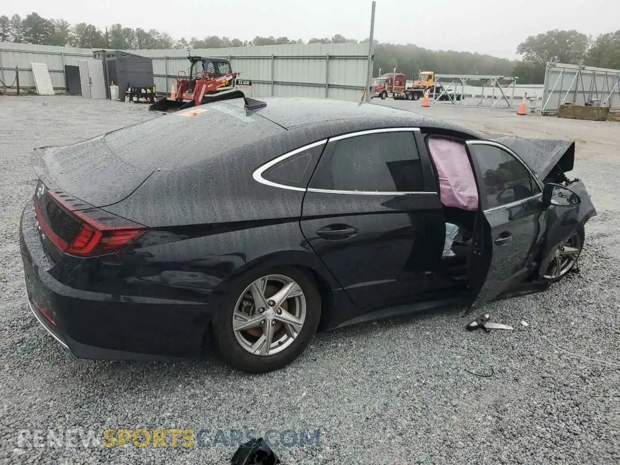 3 fotografías del automóvil dañado 5NPEG4JA9LH012798 HYUNDAI SONATA 2020