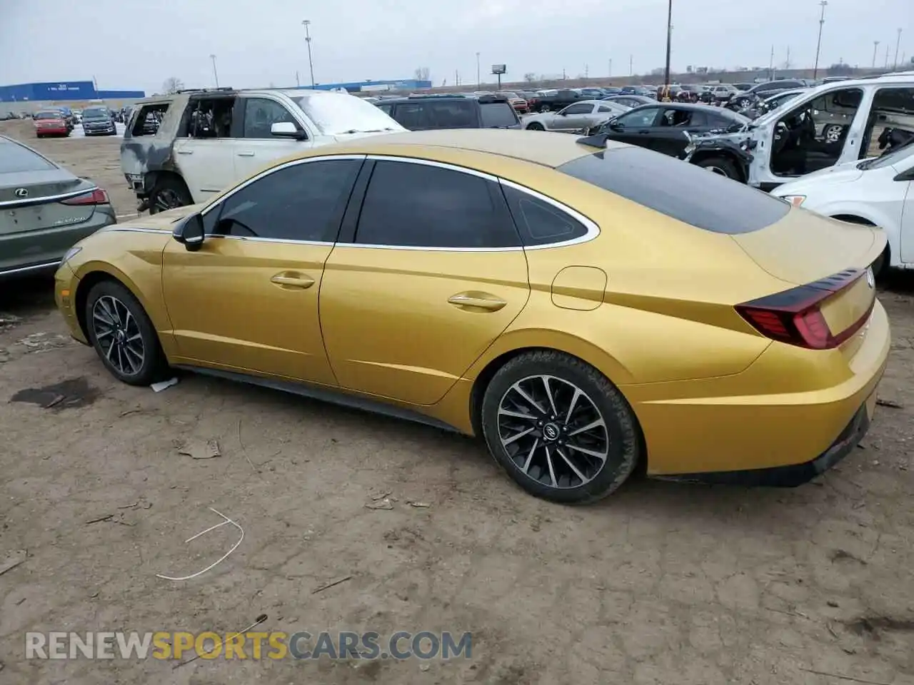 2 Photograph of a damaged car 5NPEJ4J23LH010507 HYUNDAI SONATA 2020