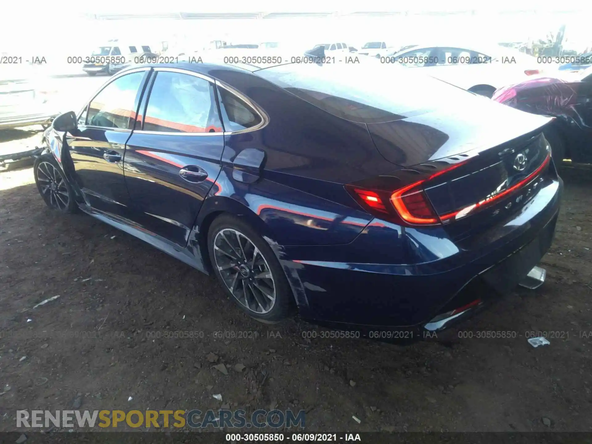 3 Фотография поврежденного автомобиля 5NPEJ4J23LH015691 HYUNDAI SONATA 2020