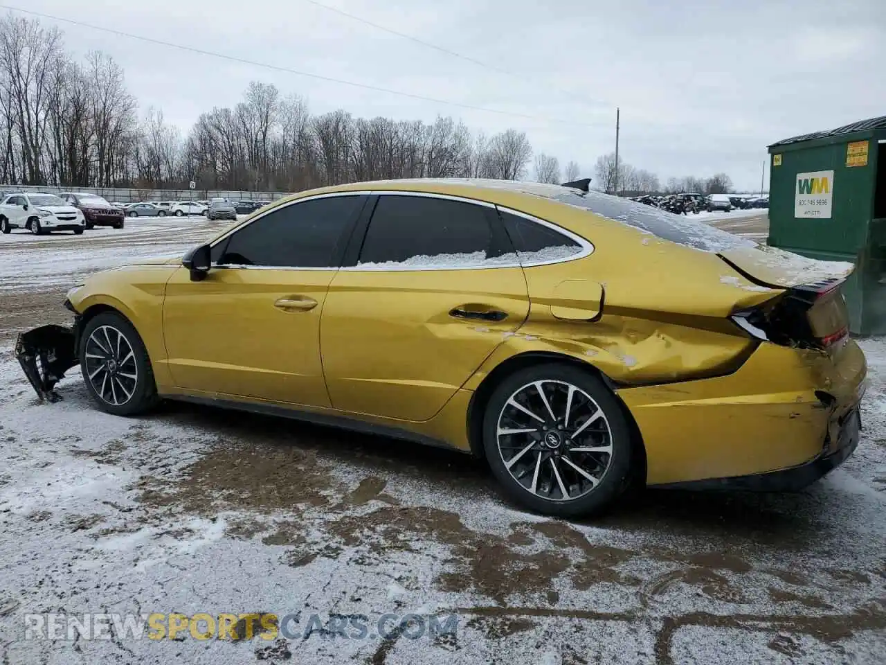 2 fotografías del automóvil dañado 5NPEJ4J29LH015663 HYUNDAI SONATA 2020