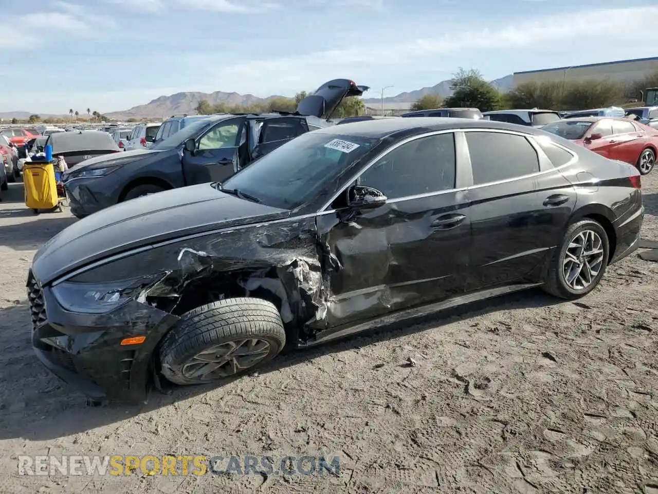 1 Photograph of a damaged car 5NPEL4JAXLH061410 HYUNDAI SONATA 2020