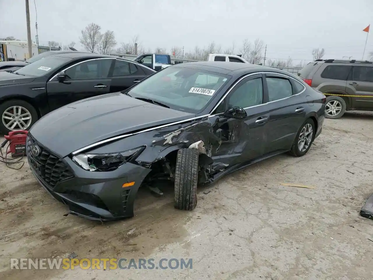 1 Фотография поврежденного автомобиля 5NPEF4JA0MH079844 HYUNDAI SONATA 2021