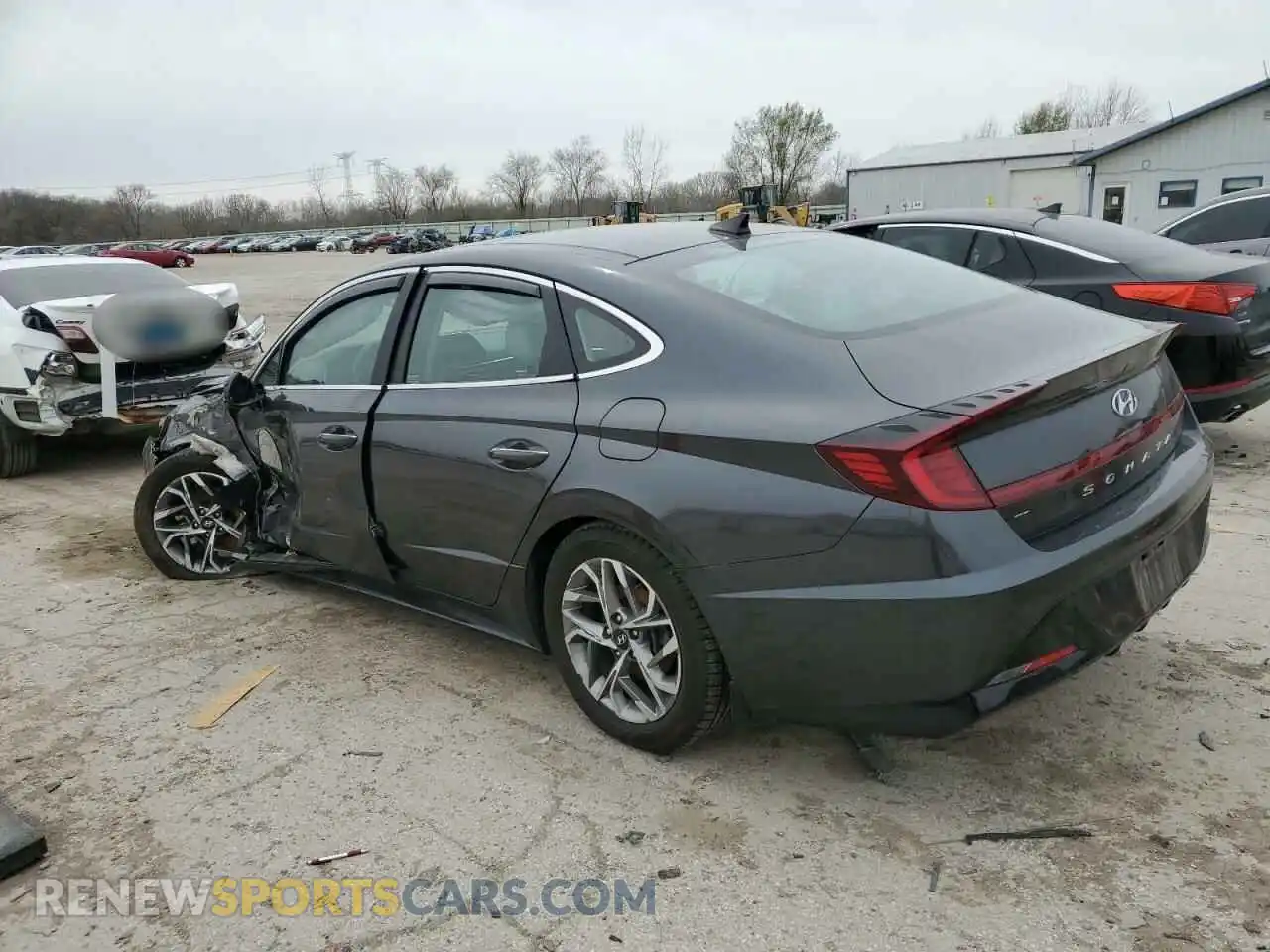 2 Фотография поврежденного автомобиля 5NPEF4JA0MH079844 HYUNDAI SONATA 2021