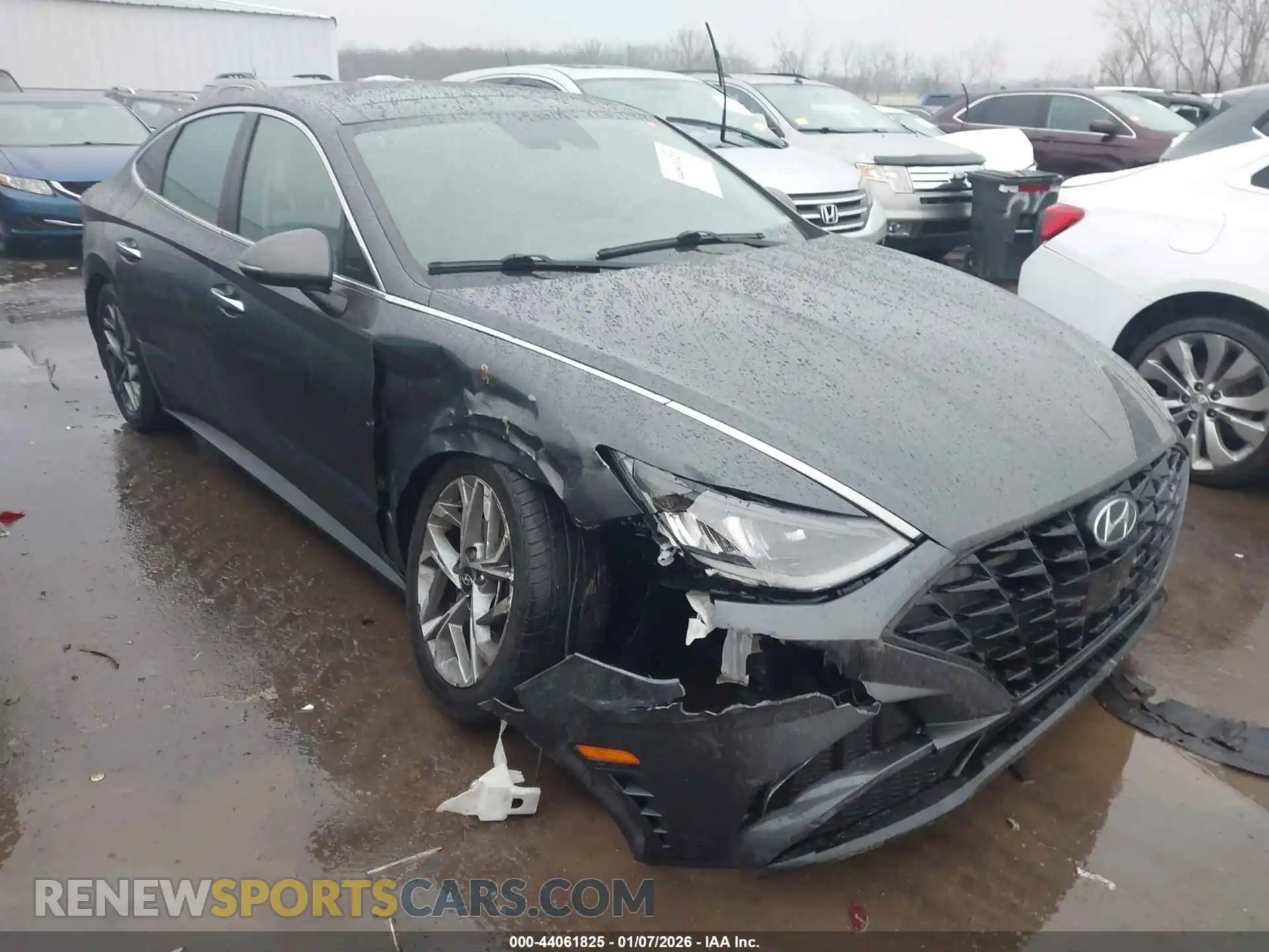 1 Фотография поврежденного автомобиля 5NPEF4JA1MH087130 HYUNDAI SONATA 2021
