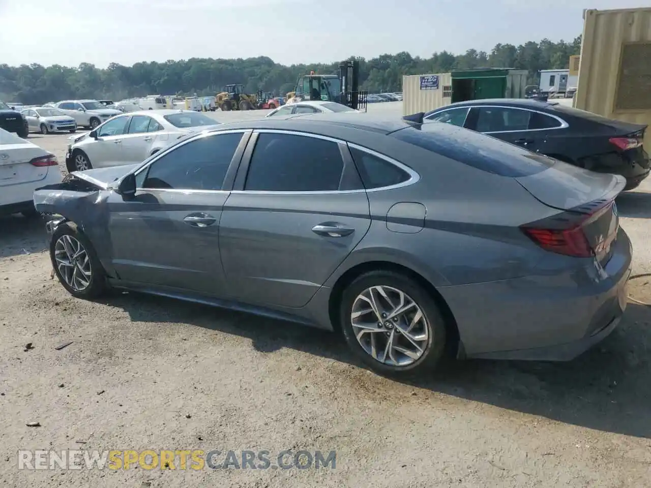 2 Photograph of a damaged car 5NPEF4JA1MH090609 HYUNDAI SONATA 2021