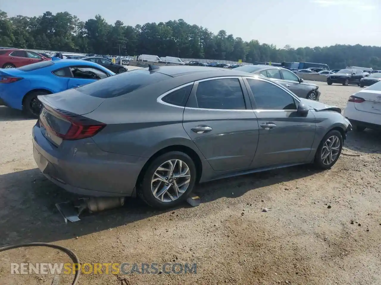 3 Photograph of a damaged car 5NPEF4JA1MH090609 HYUNDAI SONATA 2021