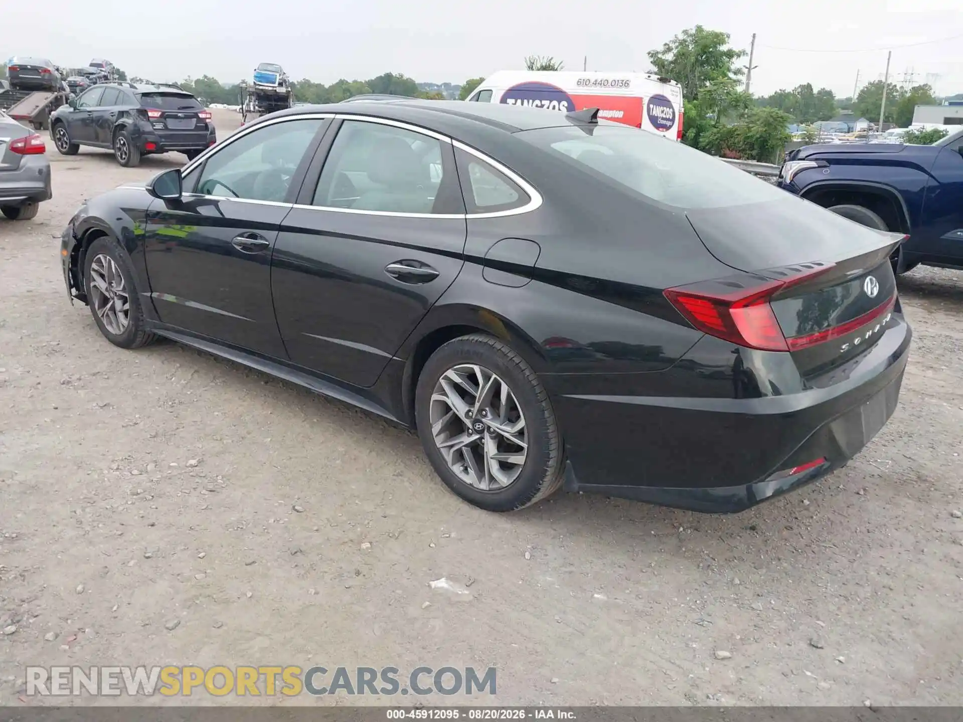 3 Photograph of a damaged car 5NPEF4JA3MH117454 HYUNDAI SONATA 2021