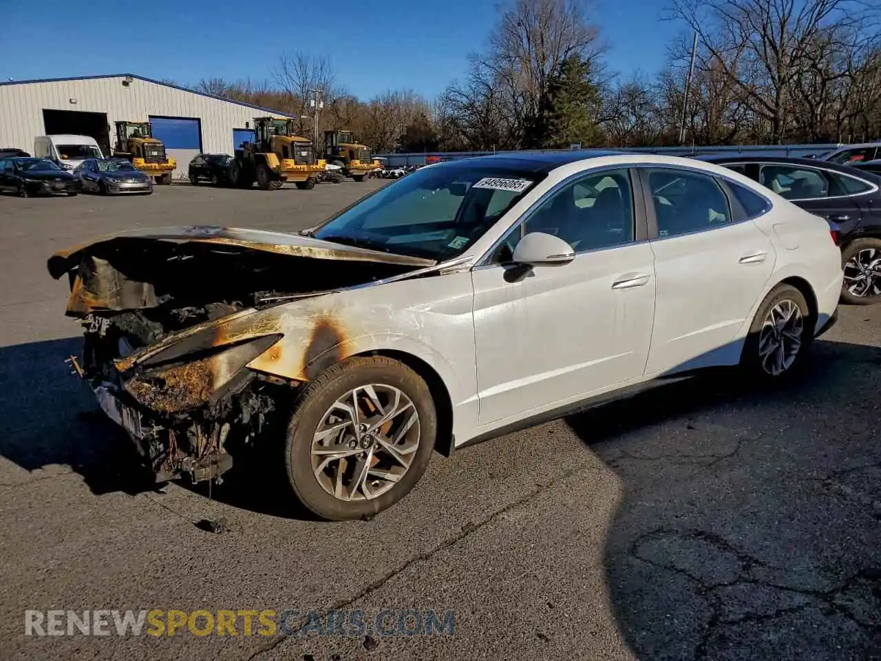 1 Фотография поврежденного автомобиля 5NPEF4JA4MH089860 HYUNDAI SONATA 2021