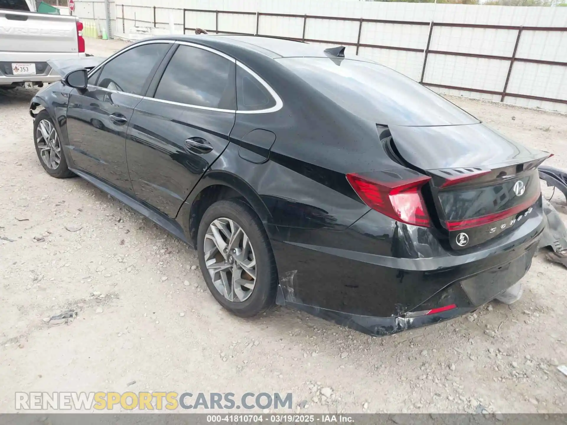 3 fotografías del automóvil dañado 5NPEF4JA5MH087230 HYUNDAI SONATA 2021