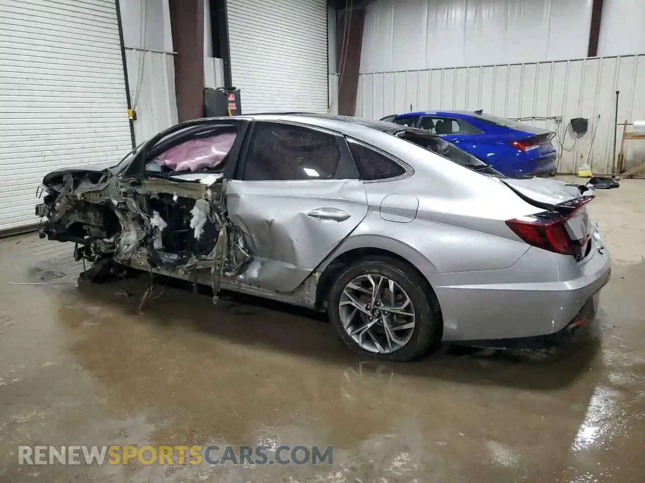 2 Photograph of a damaged car 5NPEF4JA5MH101997 HYUNDAI SONATA 2021
