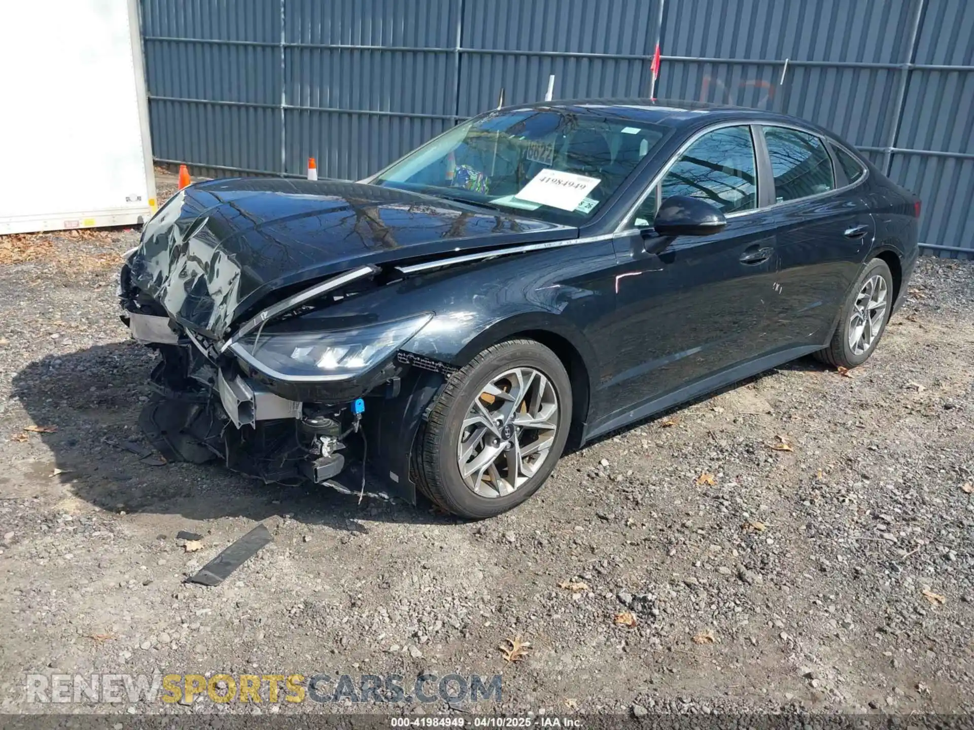 2 Photograph of a damaged car 5NPEF4JA6MH083977 HYUNDAI SONATA 2021