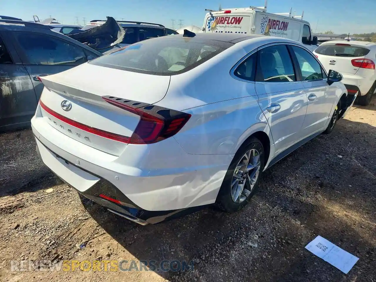 3 Фотография поврежденного автомобиля 5NPEF4JA6MH104116 HYUNDAI SONATA 2021