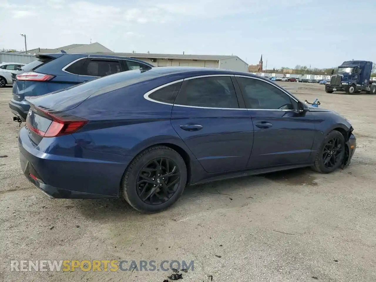 3 Photograph of a damaged car 5NPEF4JA7MH109096 HYUNDAI SONATA 2021