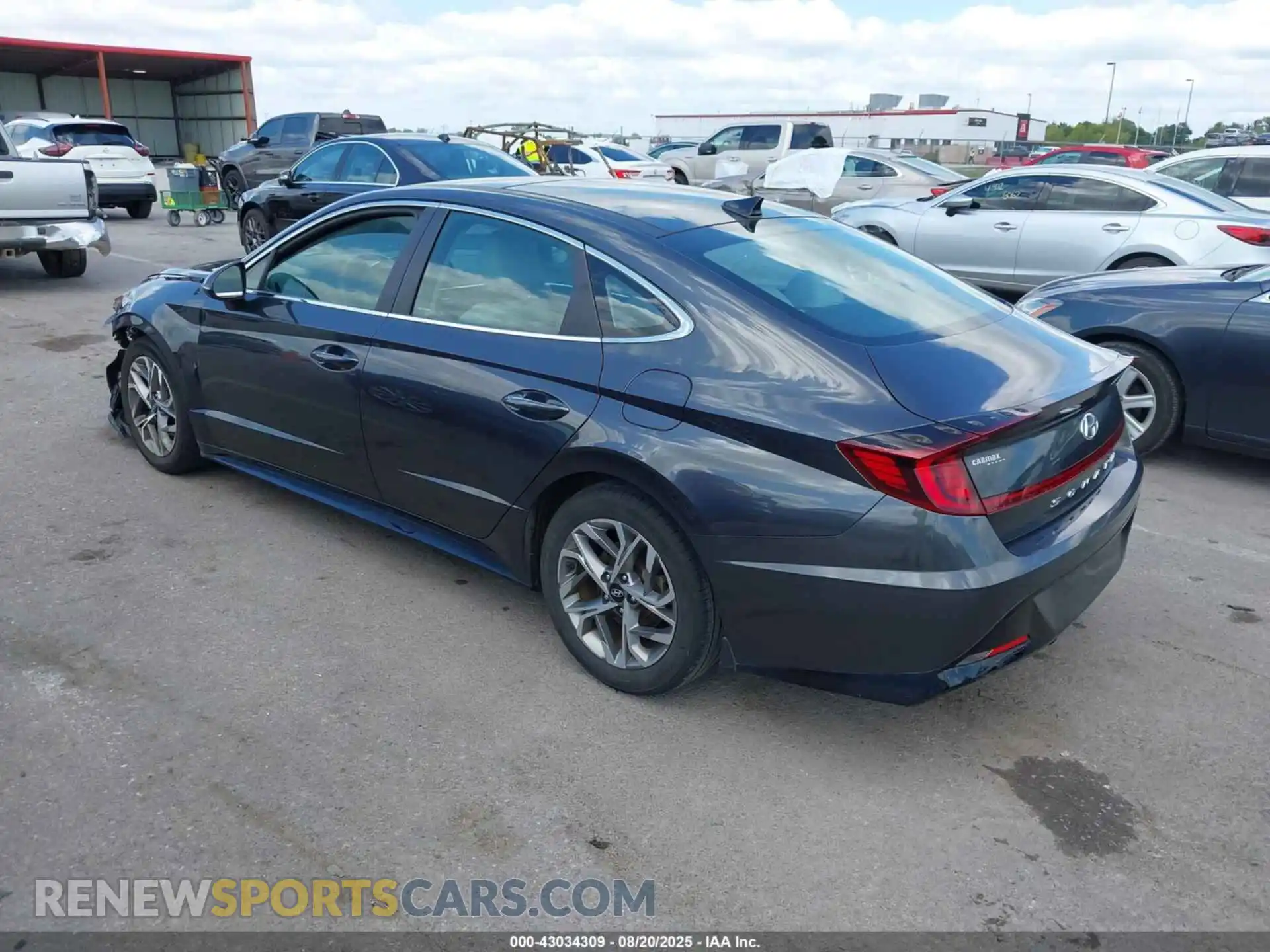 3 Photograph of a damaged car 5NPEF4JA9MH092785 HYUNDAI SONATA 2021