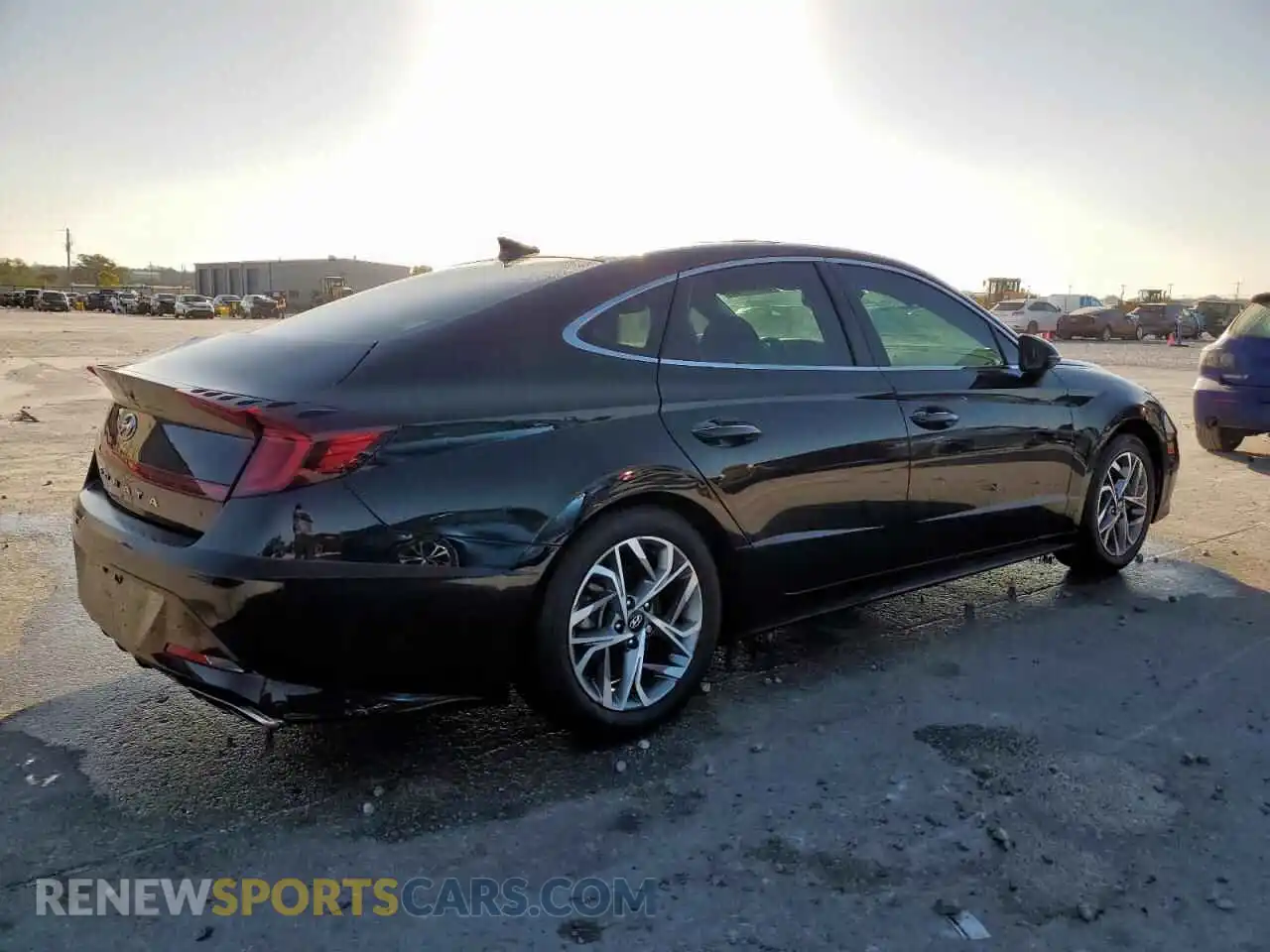 3 Photograph of a damaged car 5NPEF4JA9MH099090 HYUNDAI SONATA 2021