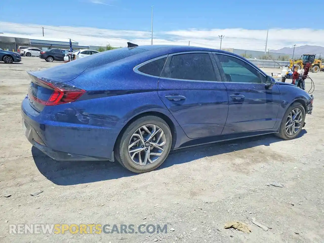 3 Photograph of a damaged car 5NPEF4JAXMH083951 HYUNDAI SONATA 2021
