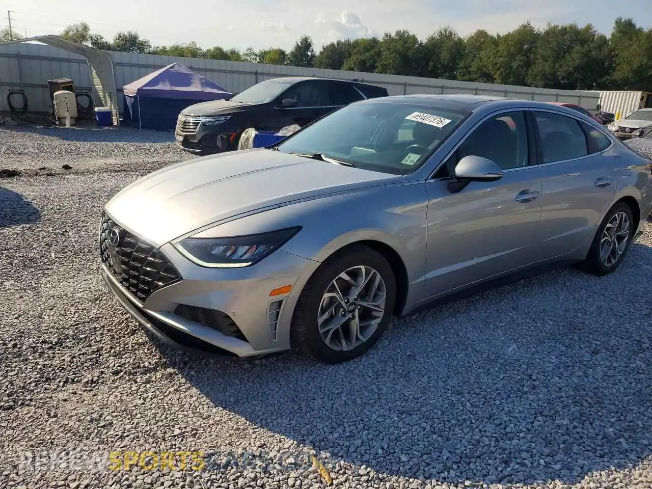1 Photograph of a damaged car 5NPEF4JAXMH102093 HYUNDAI SONATA 2021